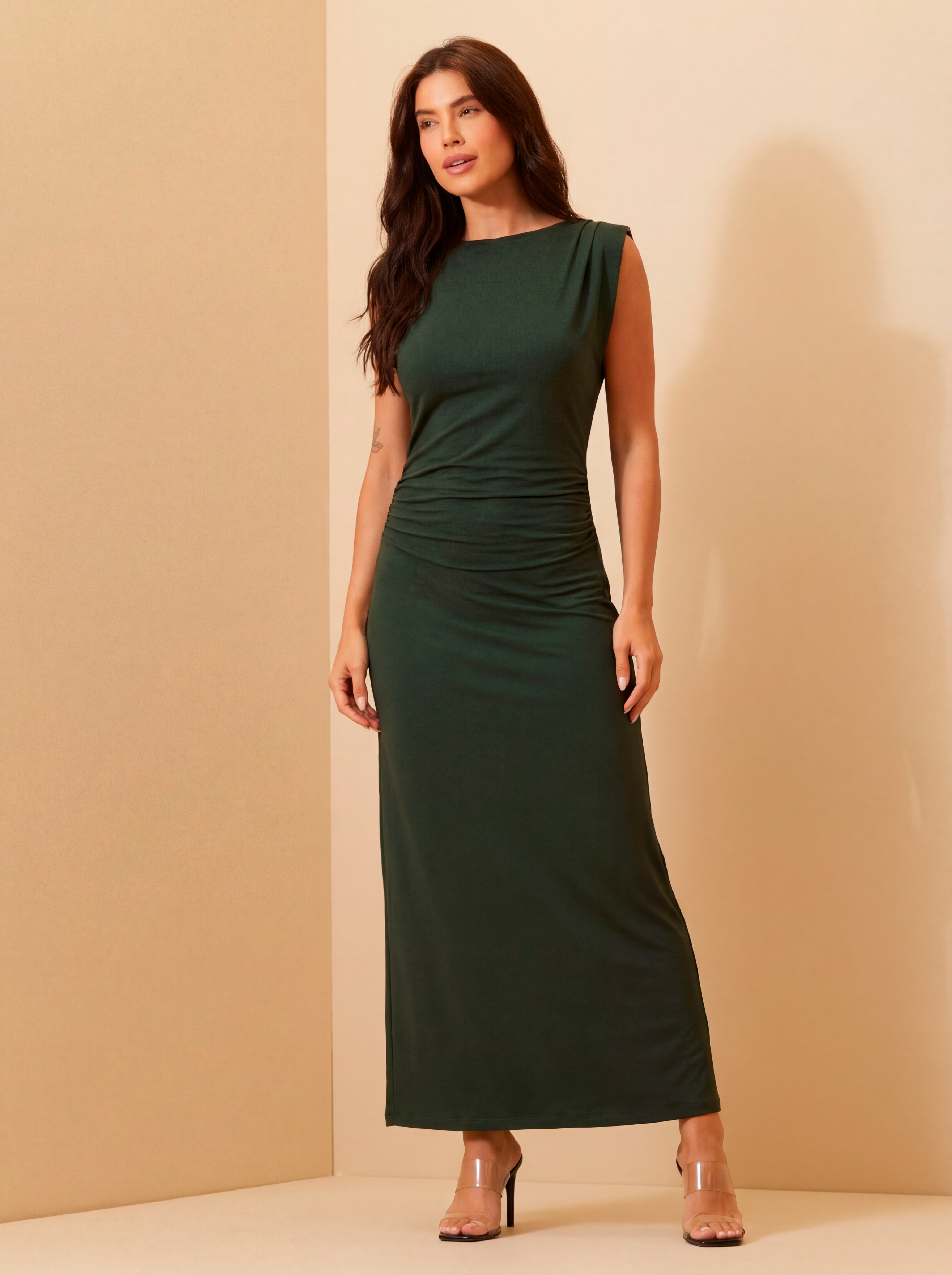 VESTIDO TRITON G MARROM VILLA SA