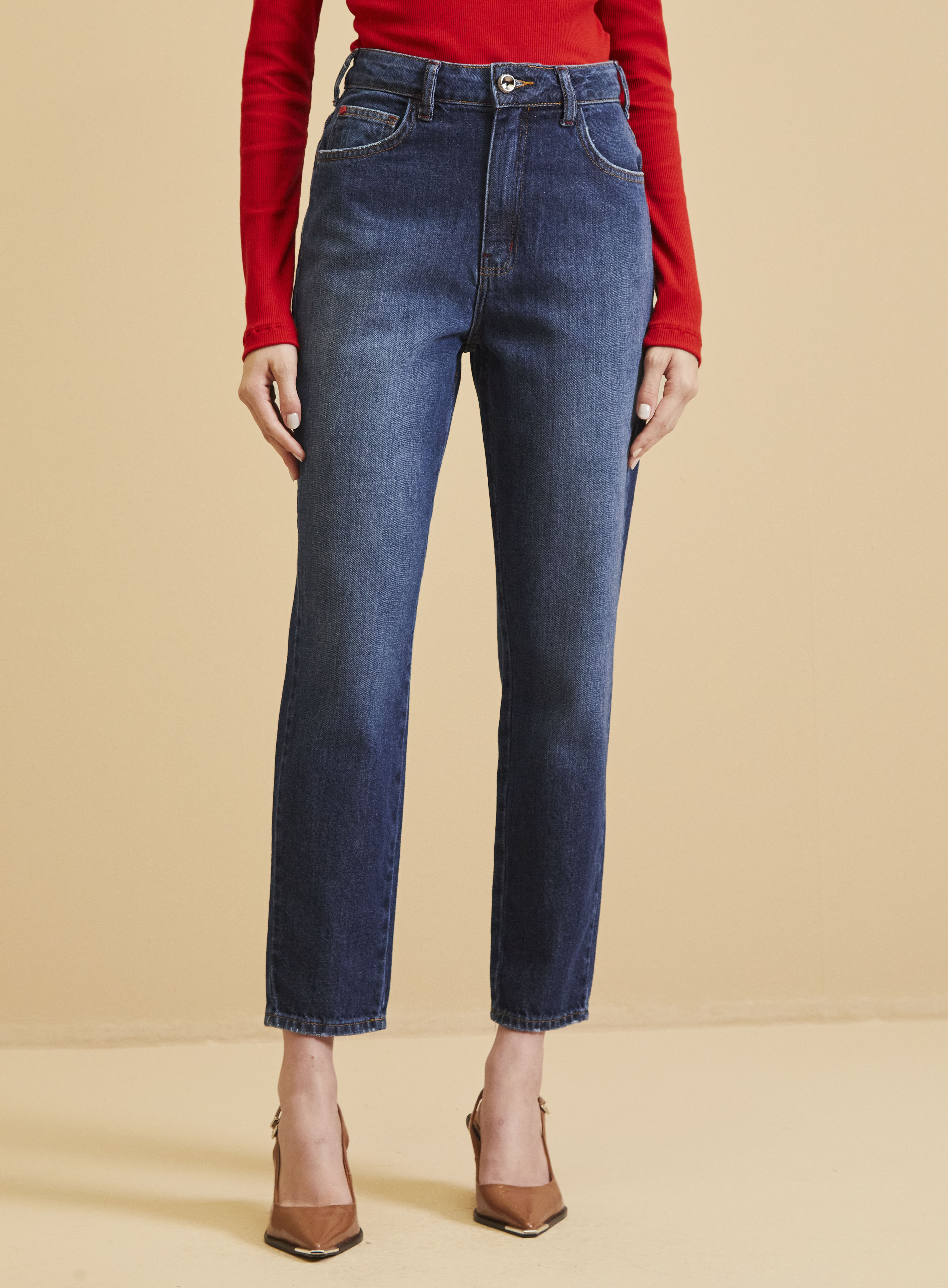 CALÇA JEANS LOLA 38 INDIGO