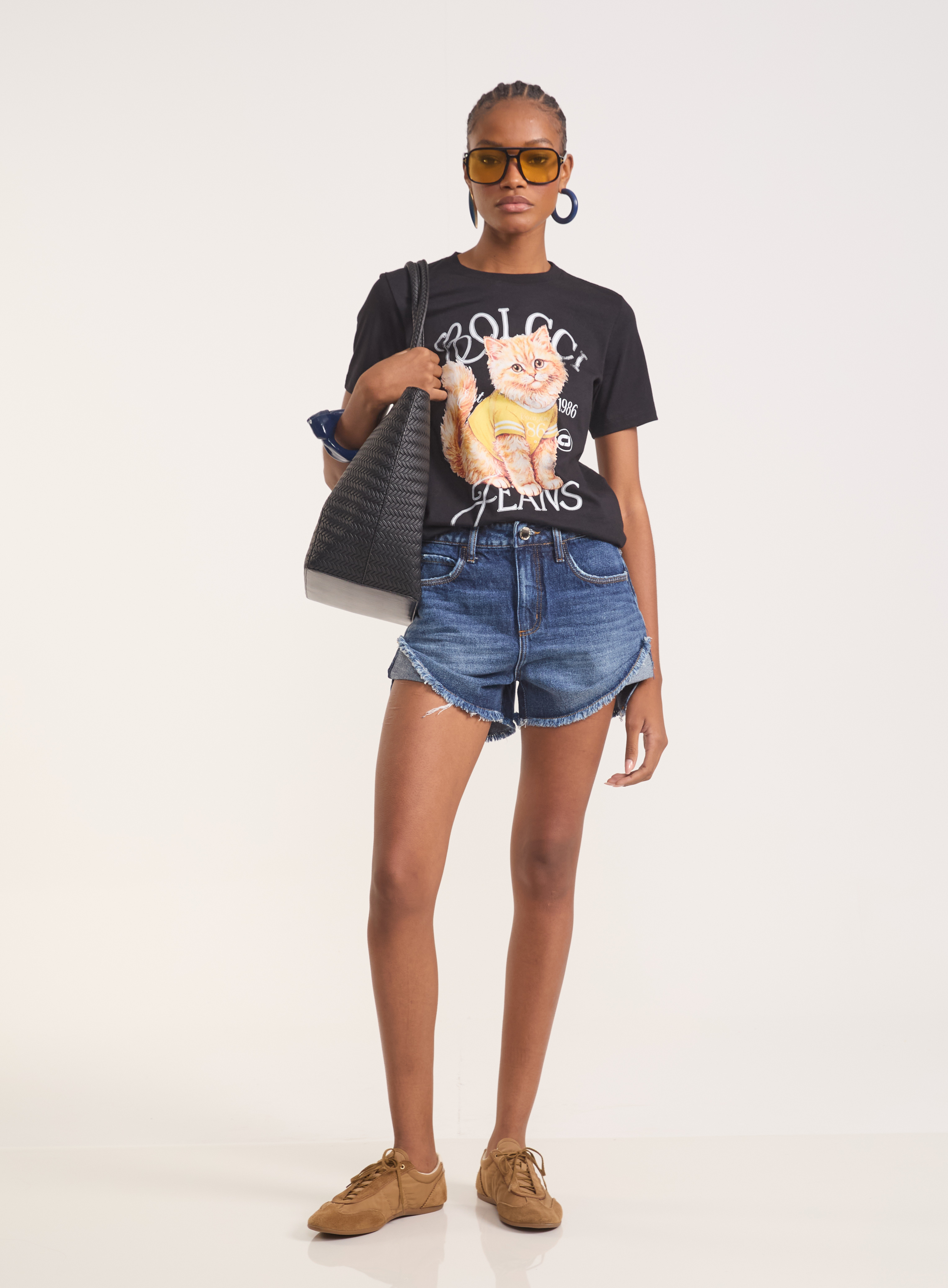 SHORT JEANS CANCUN 36 INDIGO