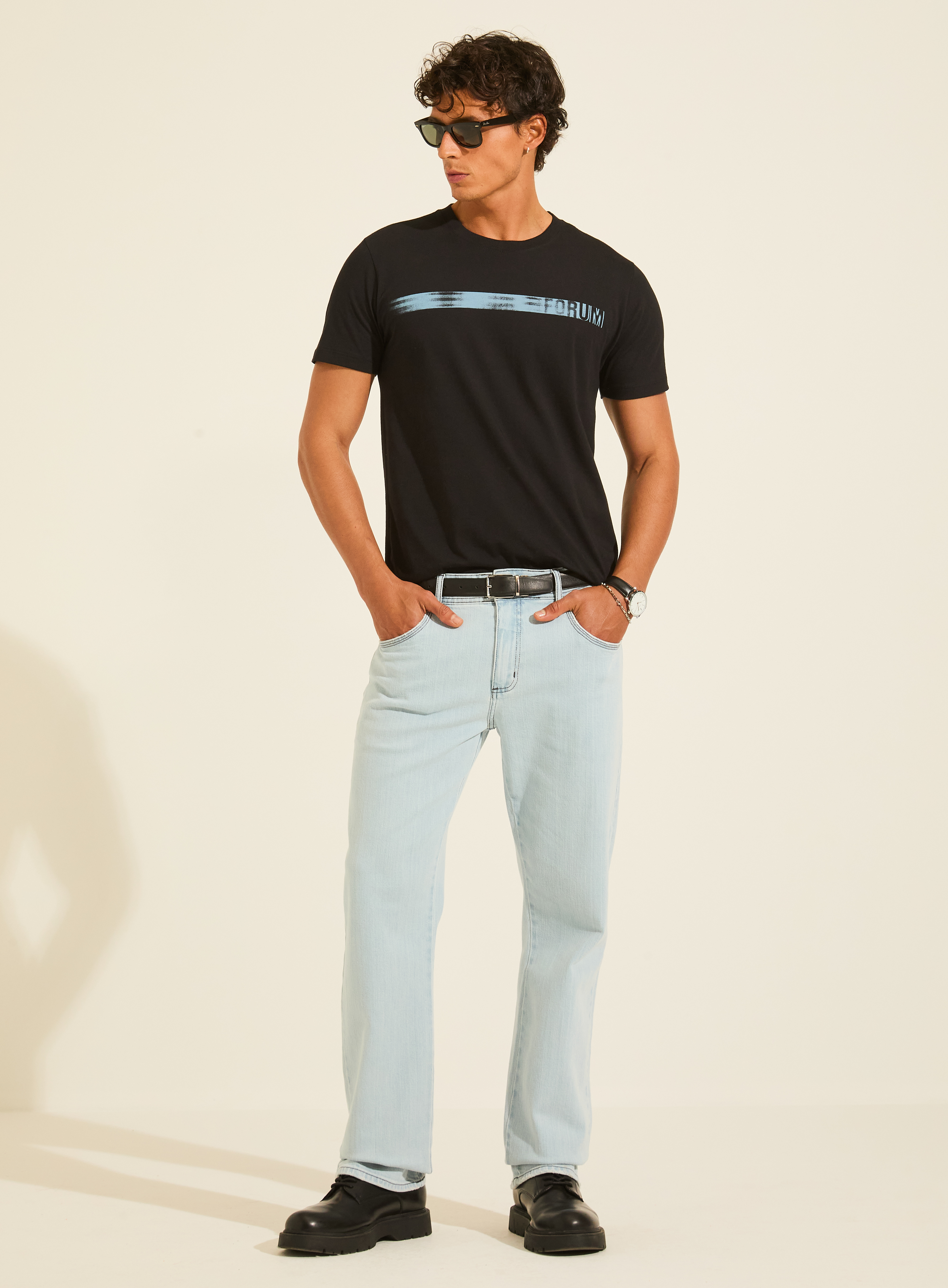 CAMISETA FORUM GG PRETO