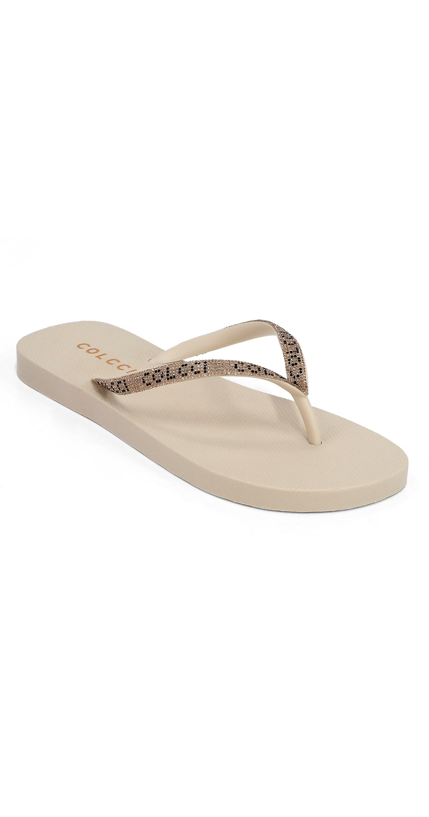 CHINELO FIJI COLCCI SHINE LETTER 35-36 BEGE BELGAT