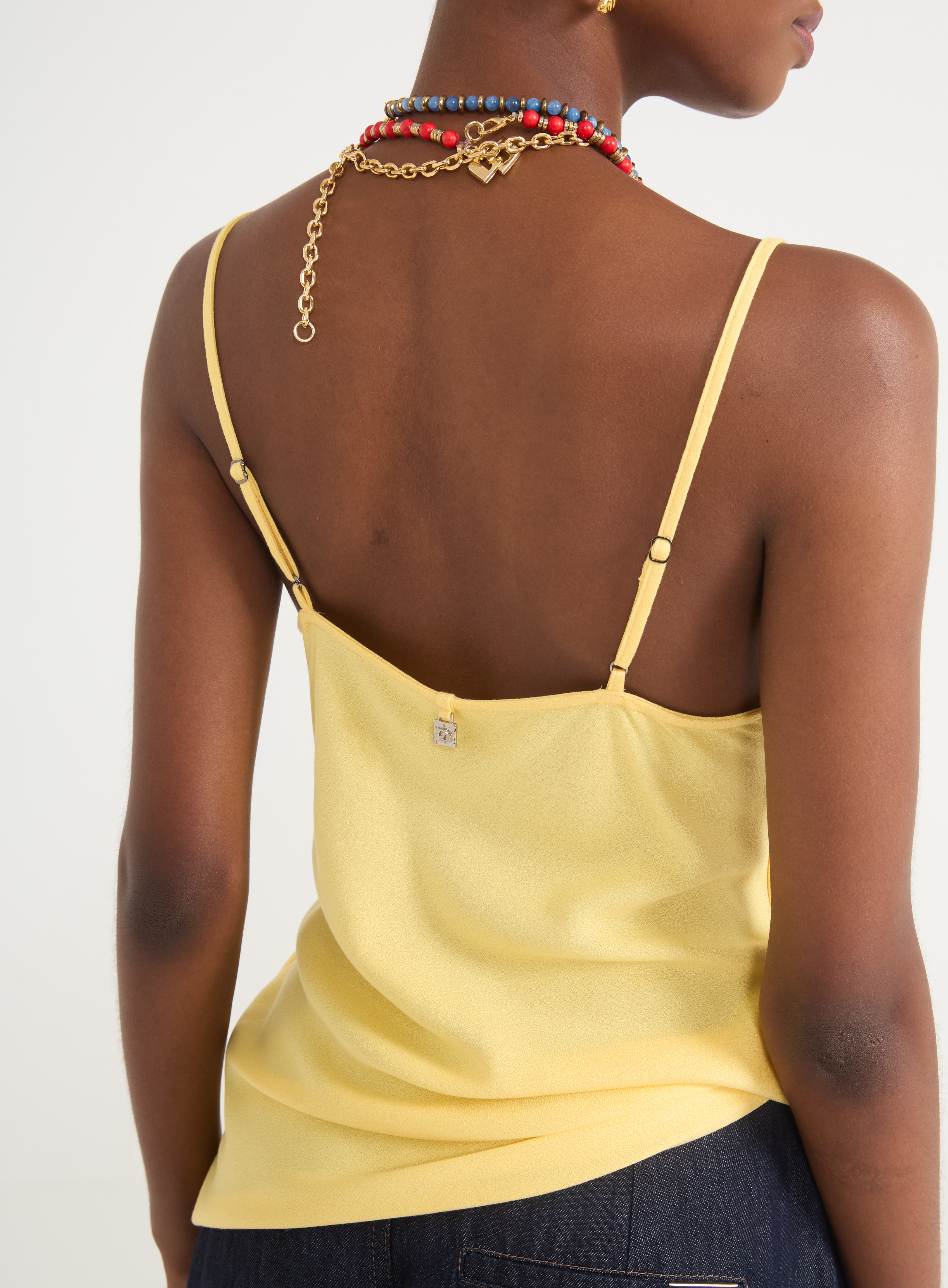 BLUSA COLCCI M AMARELO CORNISH