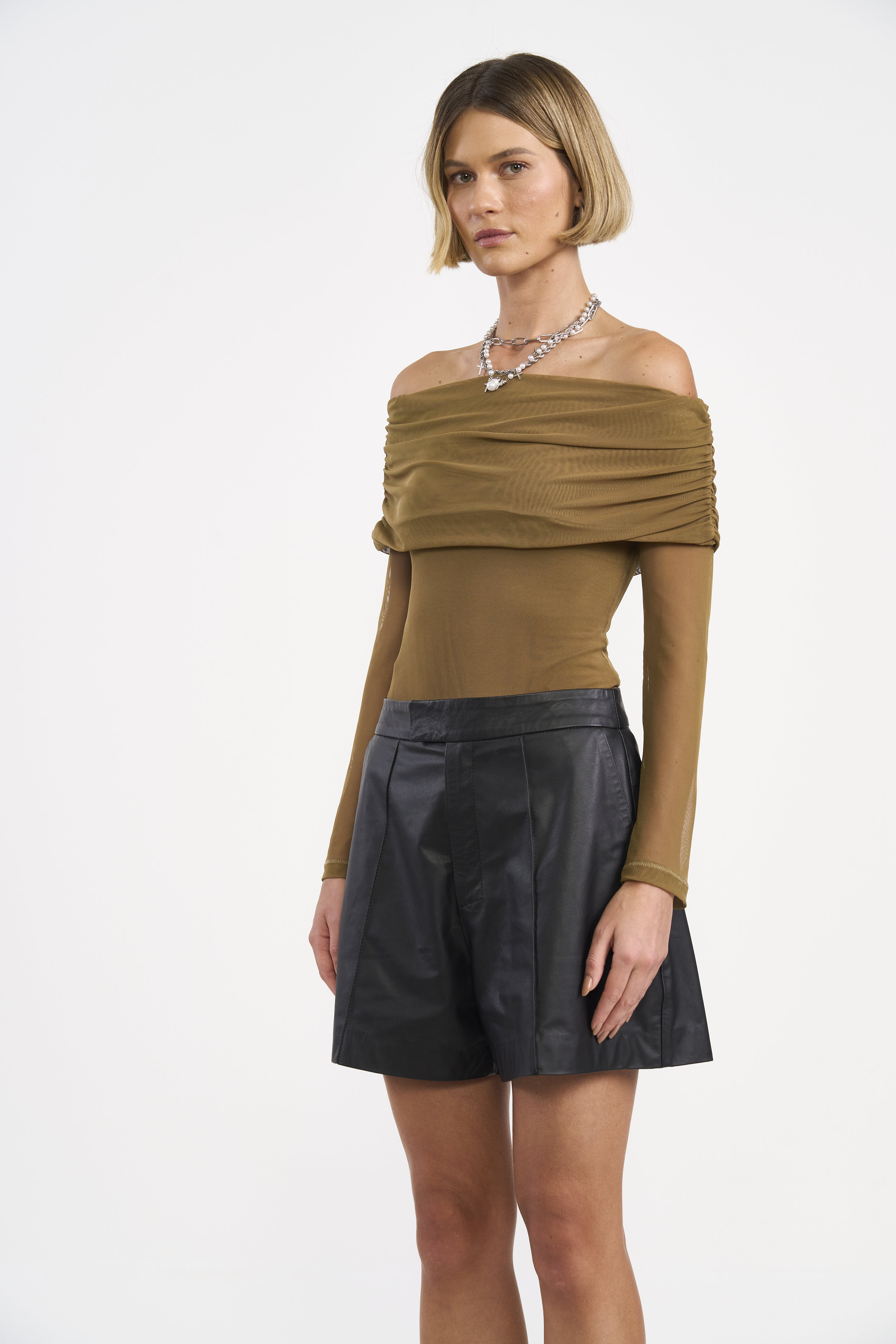 BLUSA TULE G MARROM CUMARU