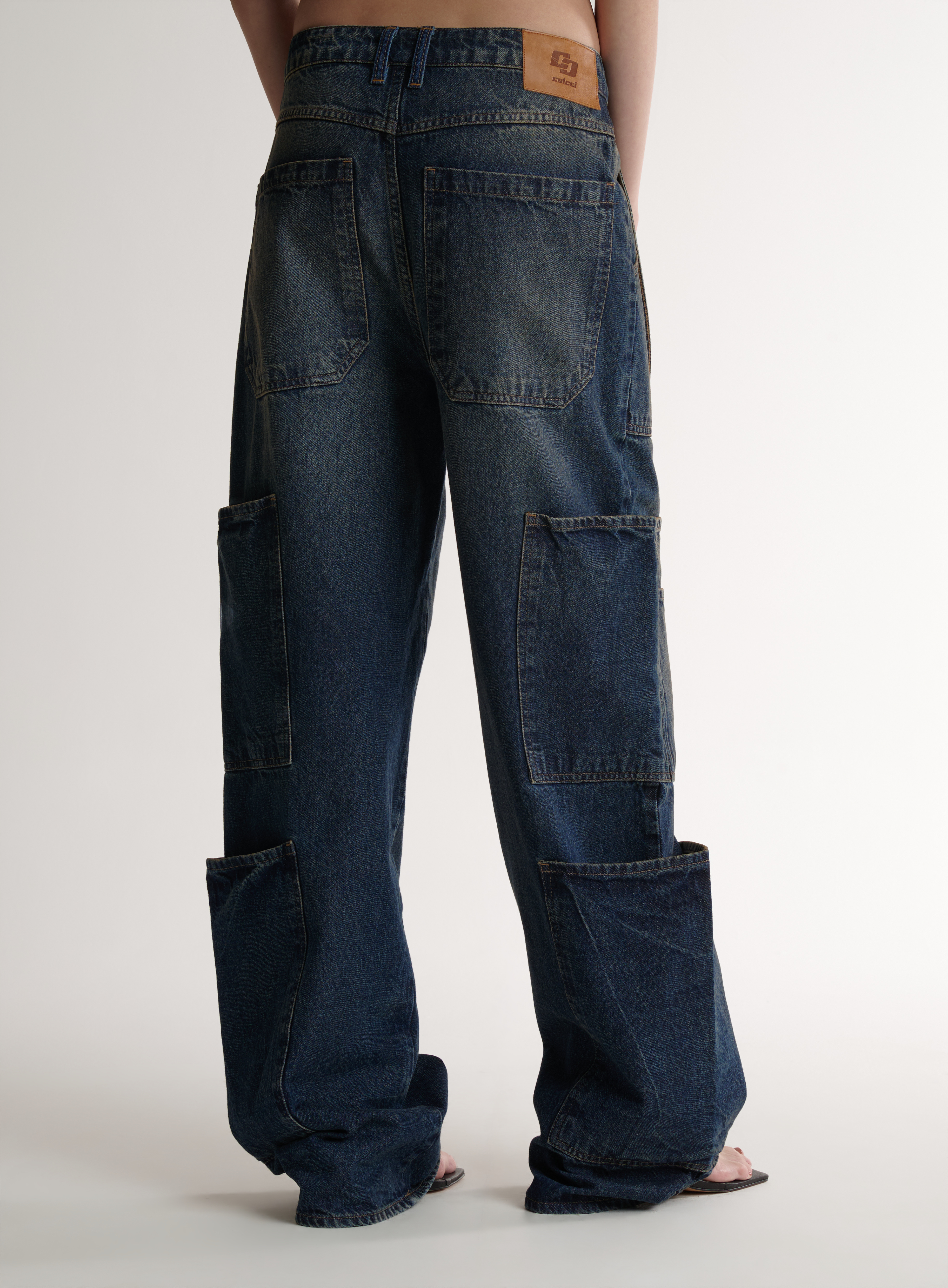 CALÇA JEANS BRUNA LOW 40 INDIGO