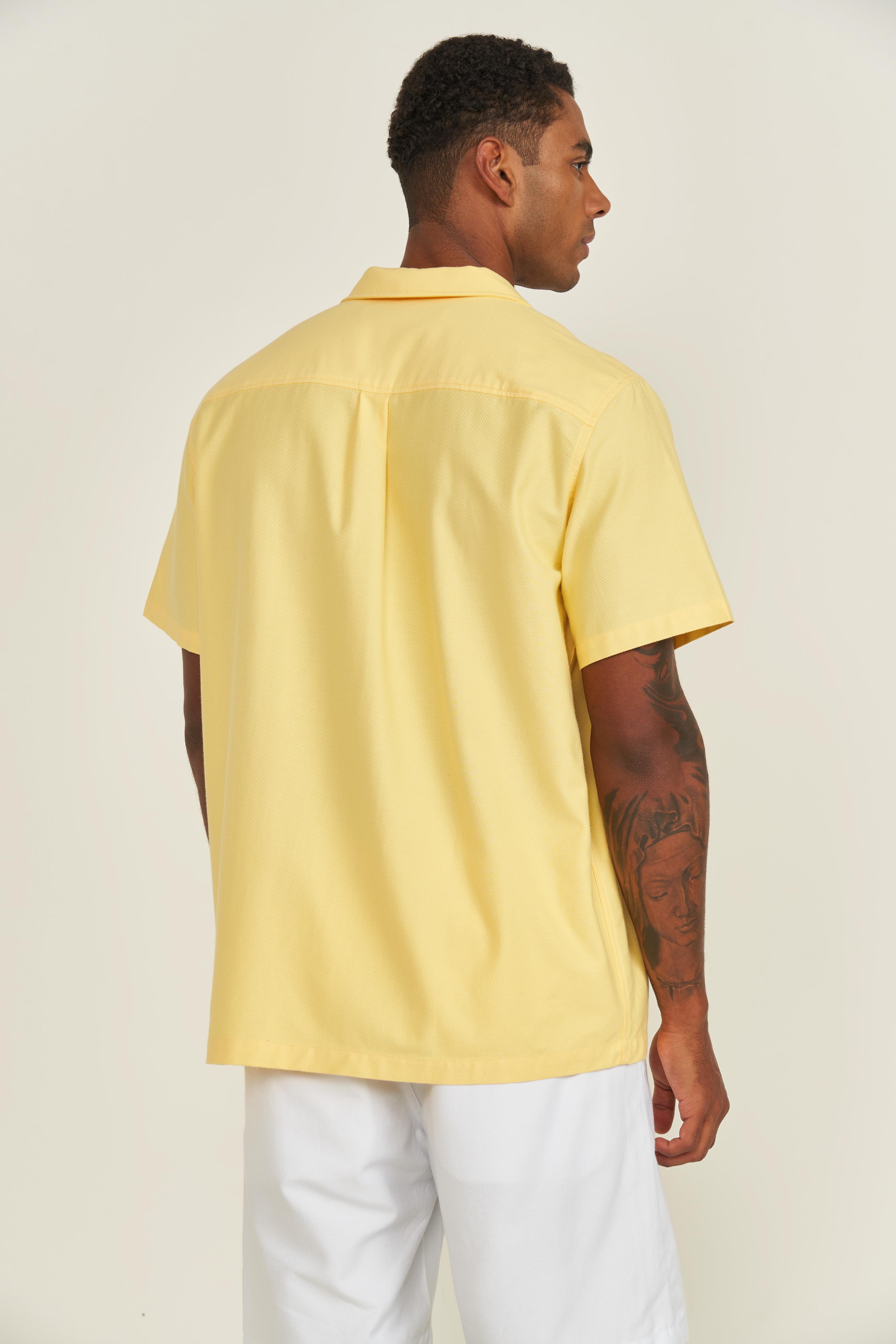 CAMISA BOX G AMARELO CORNISH