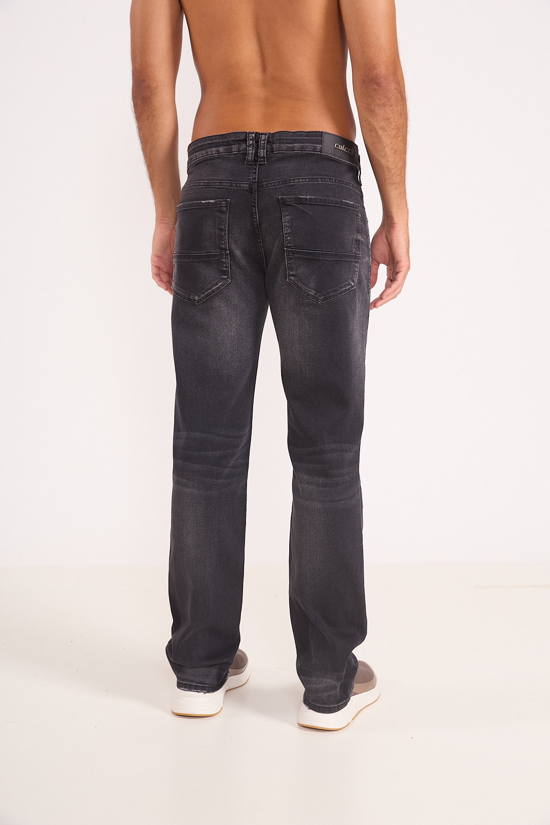 CALÇA JEANS NEW ALEX 44 IND.PRETO