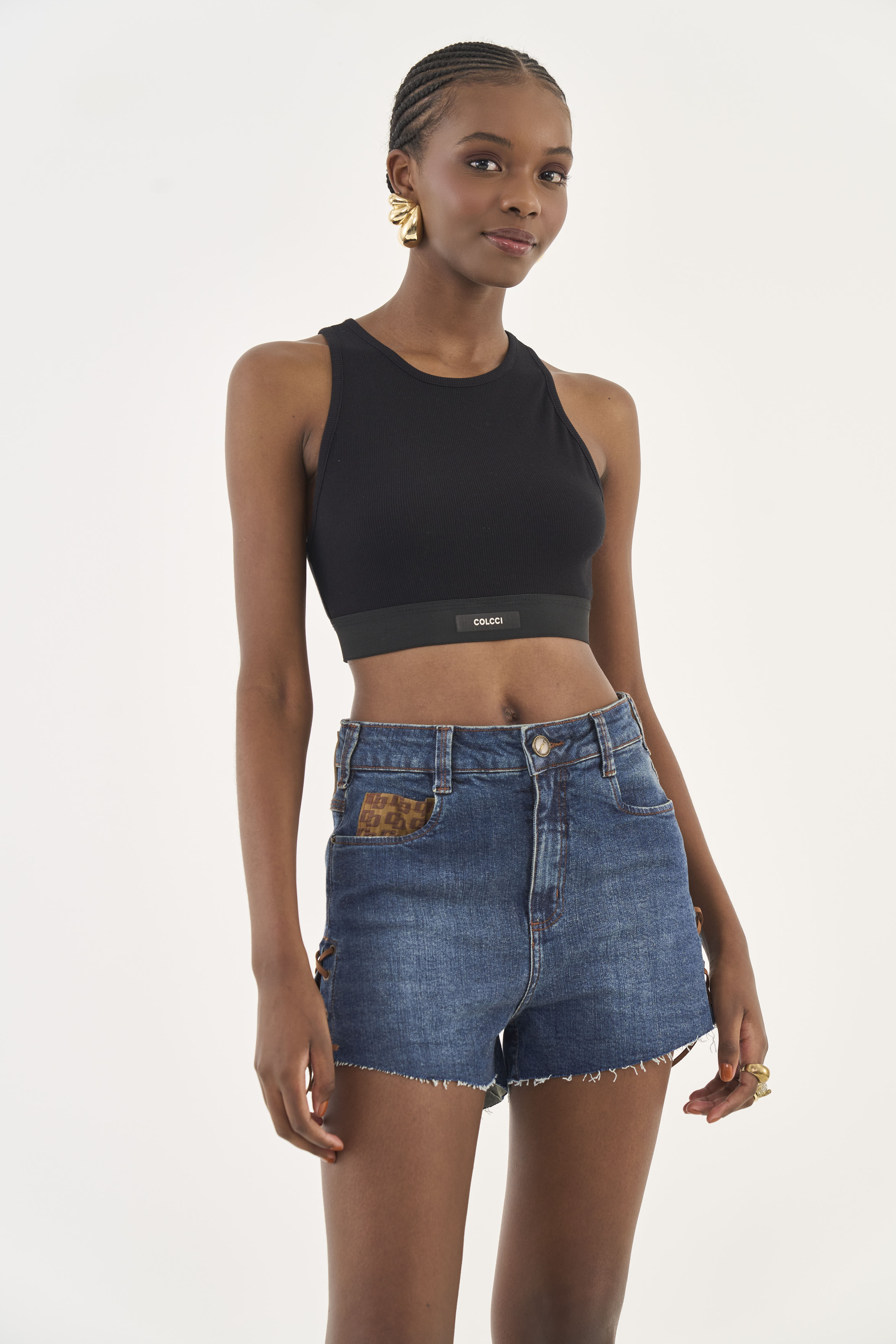 TOP COLCCI G PRETO