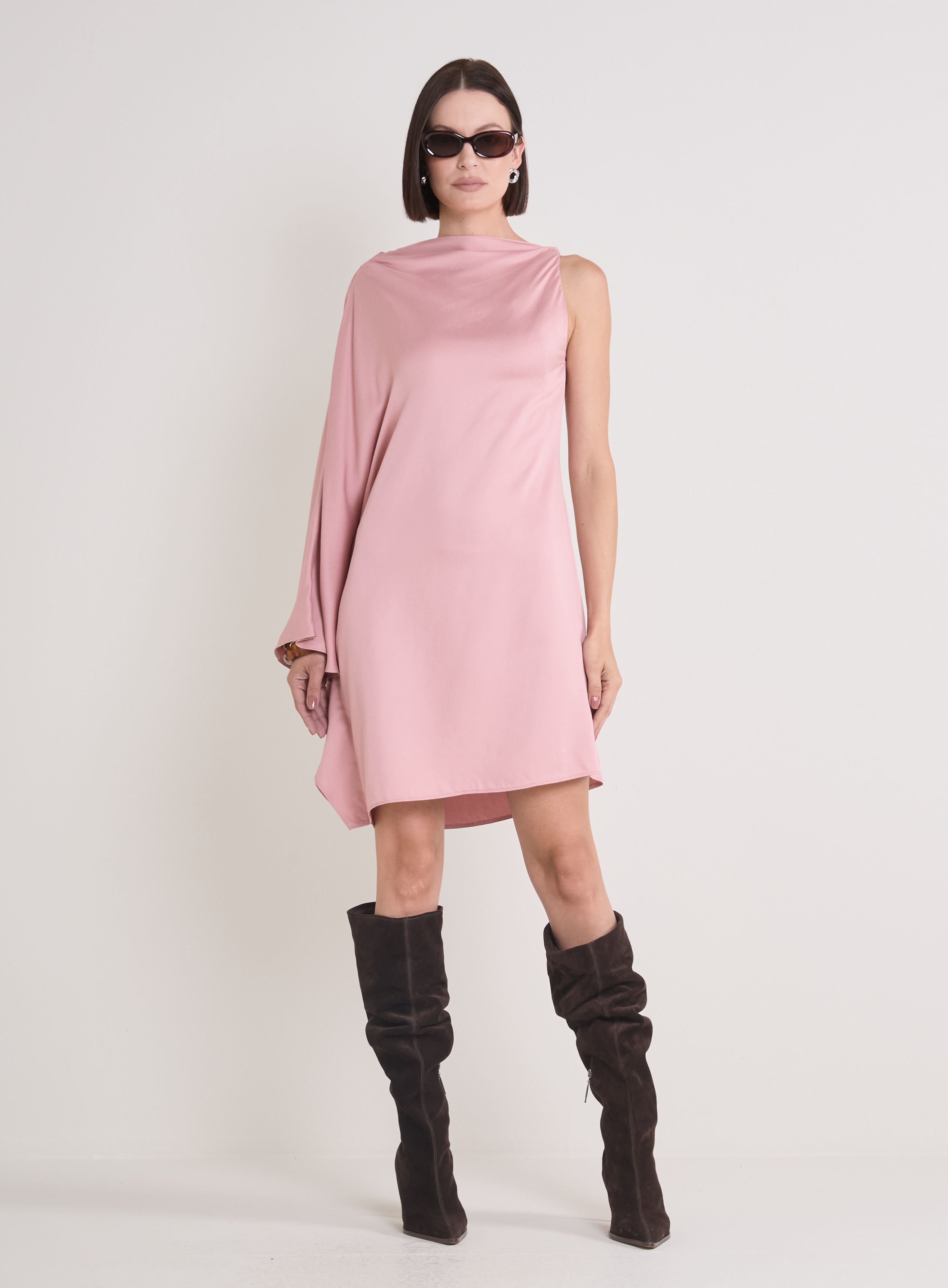 VESTIDO FORUM PP ROSA TEVA