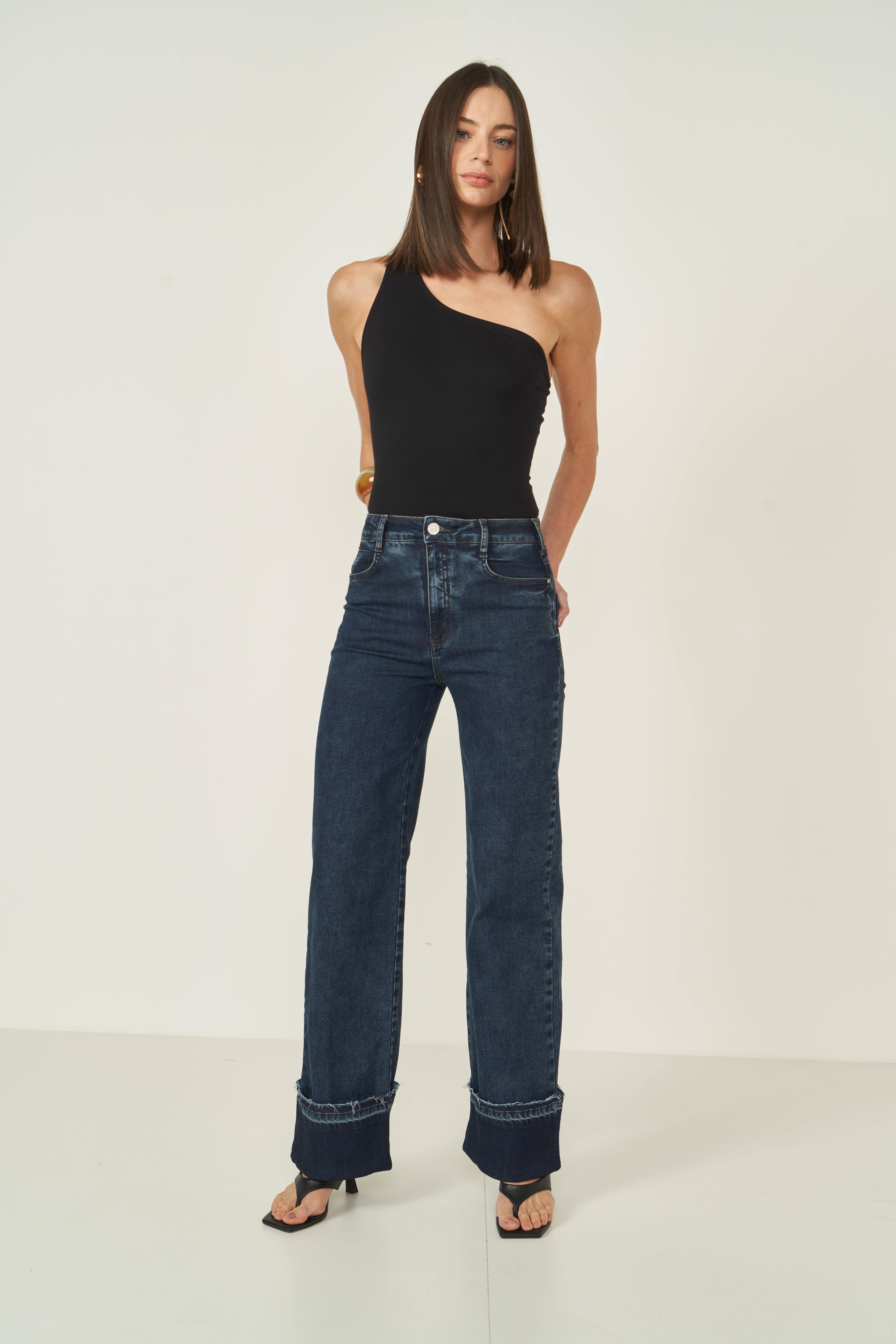 CALÇA JEANS BERLIM STRETCH 42 INDIGO