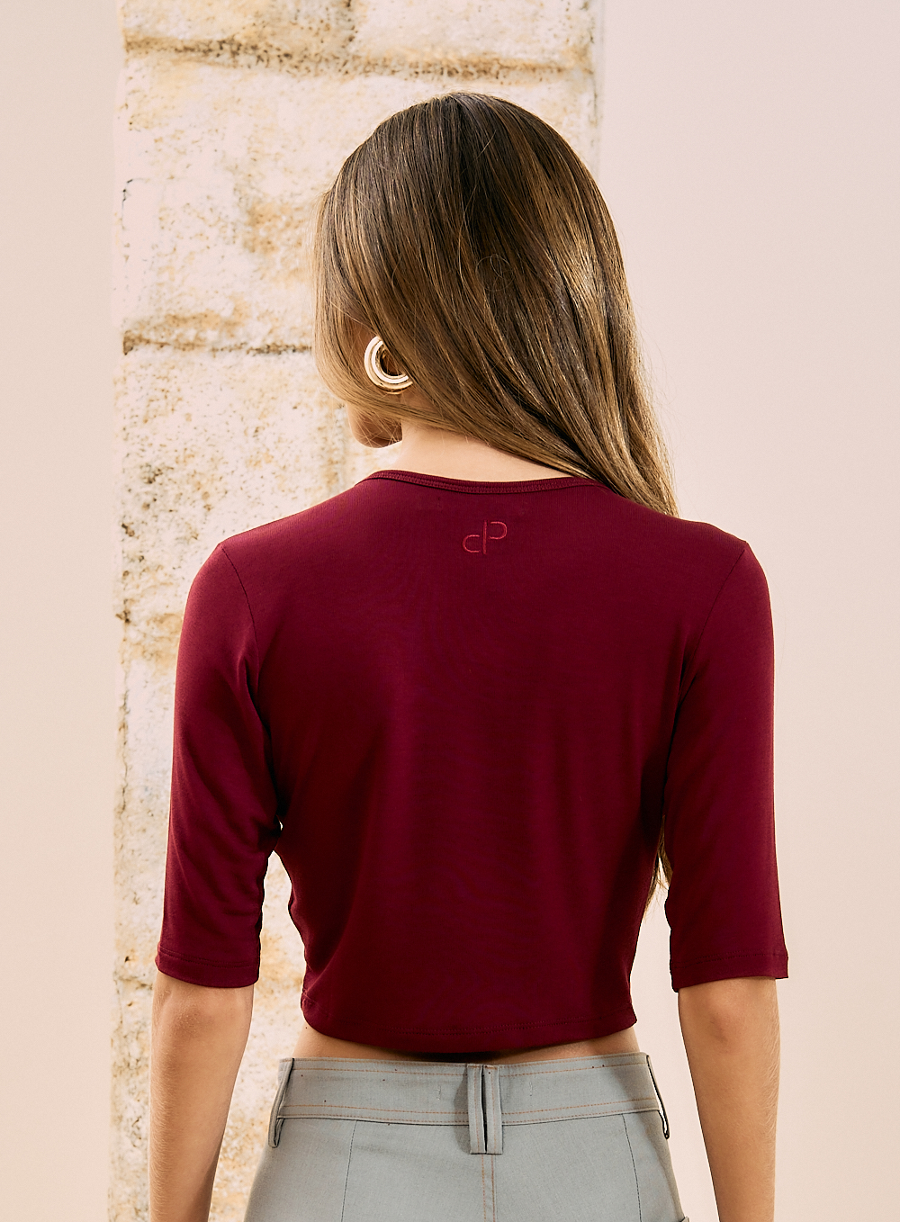 BLUSA OPEN G AZUL GRECIA