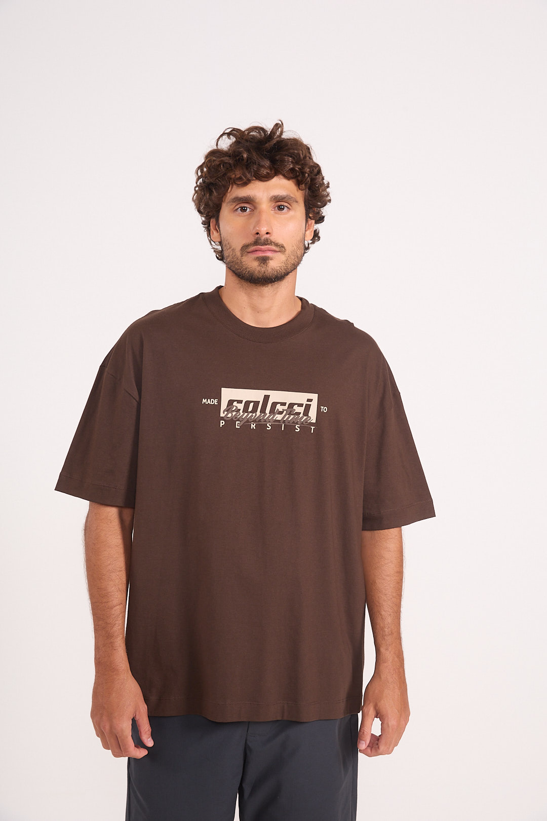 CAMISETA COLCCI GG MARROM COCONUT