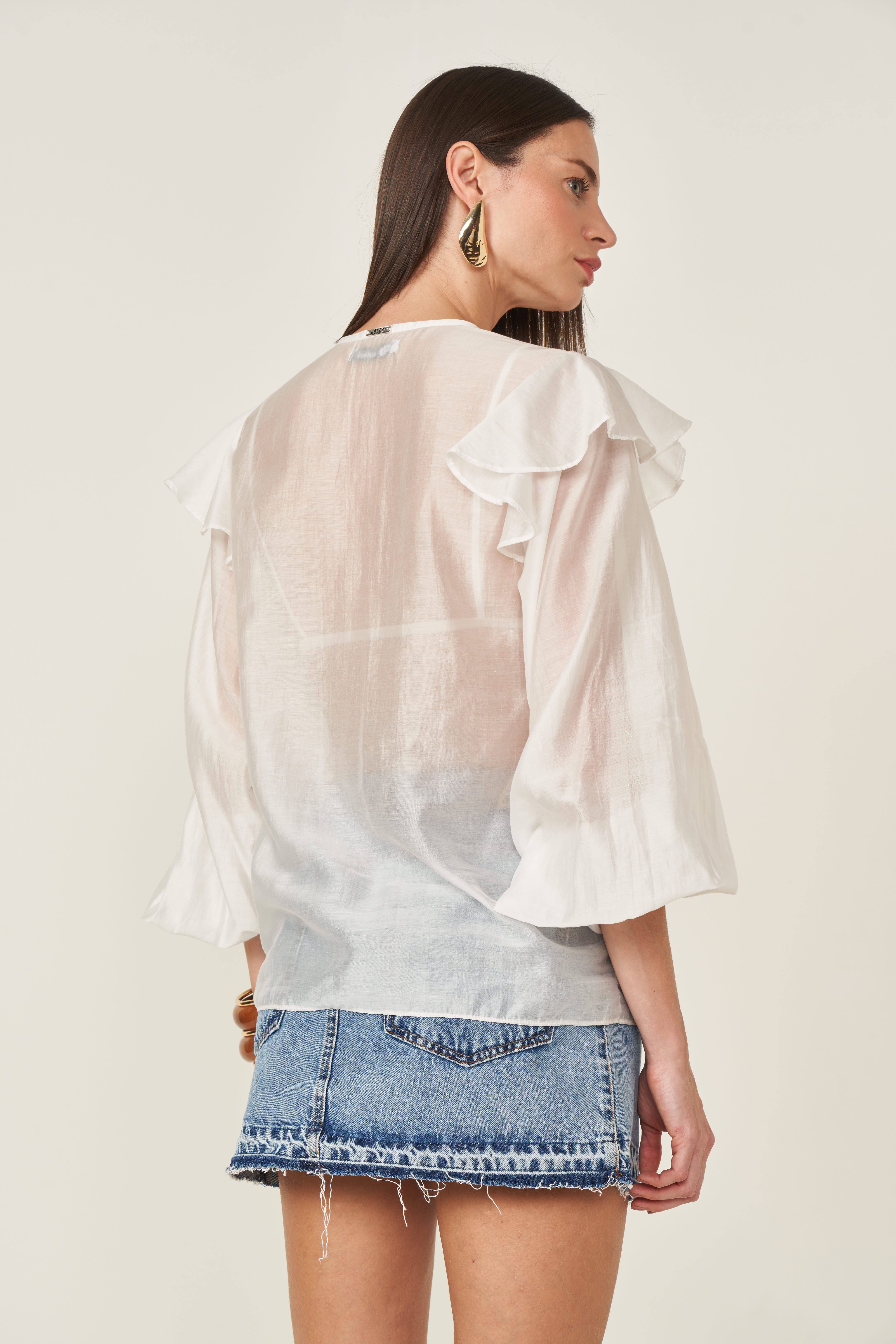 BLUSA COLCCI G OFF SHELL