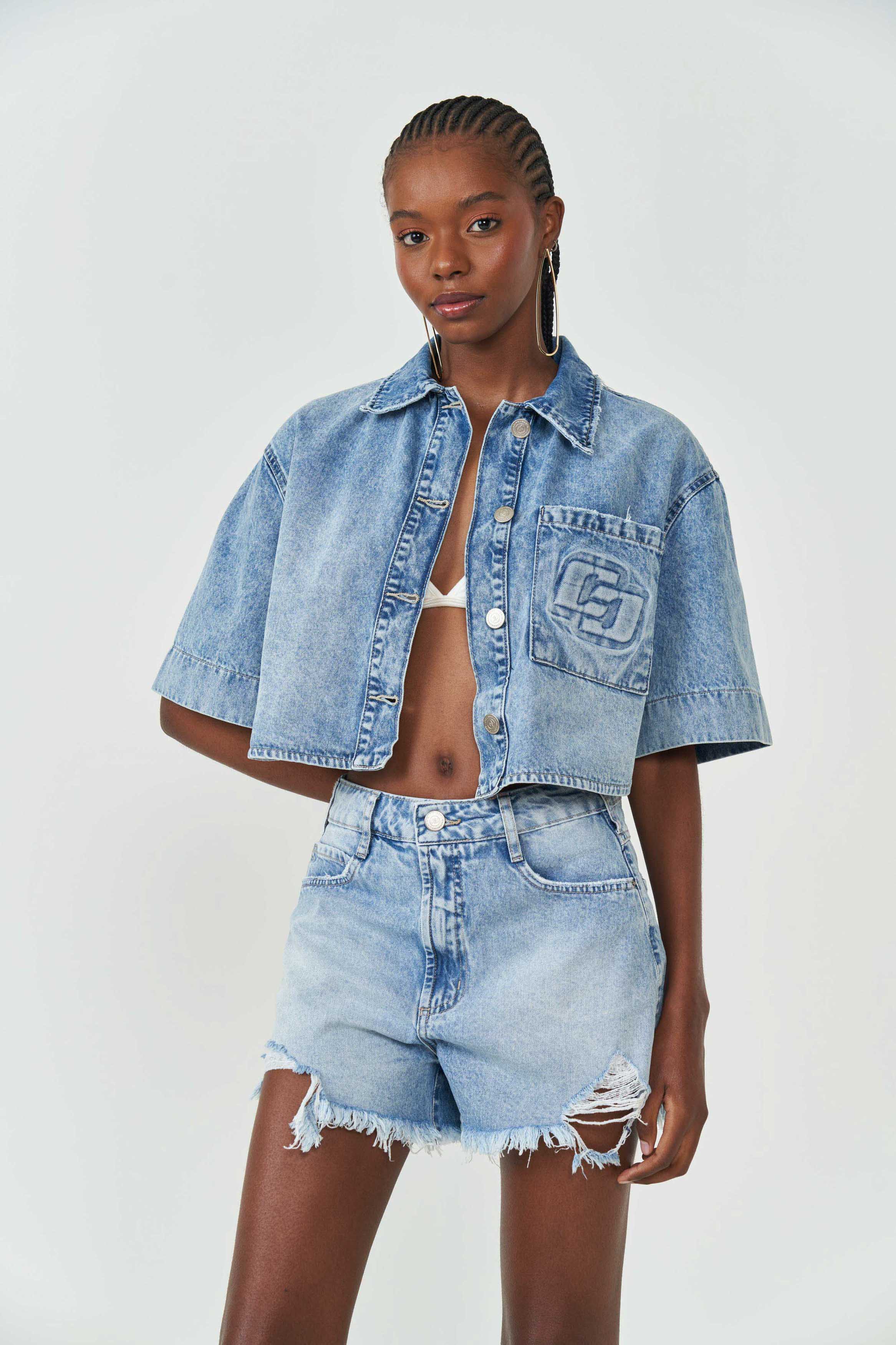 CAMISA JEANS G INDIGO