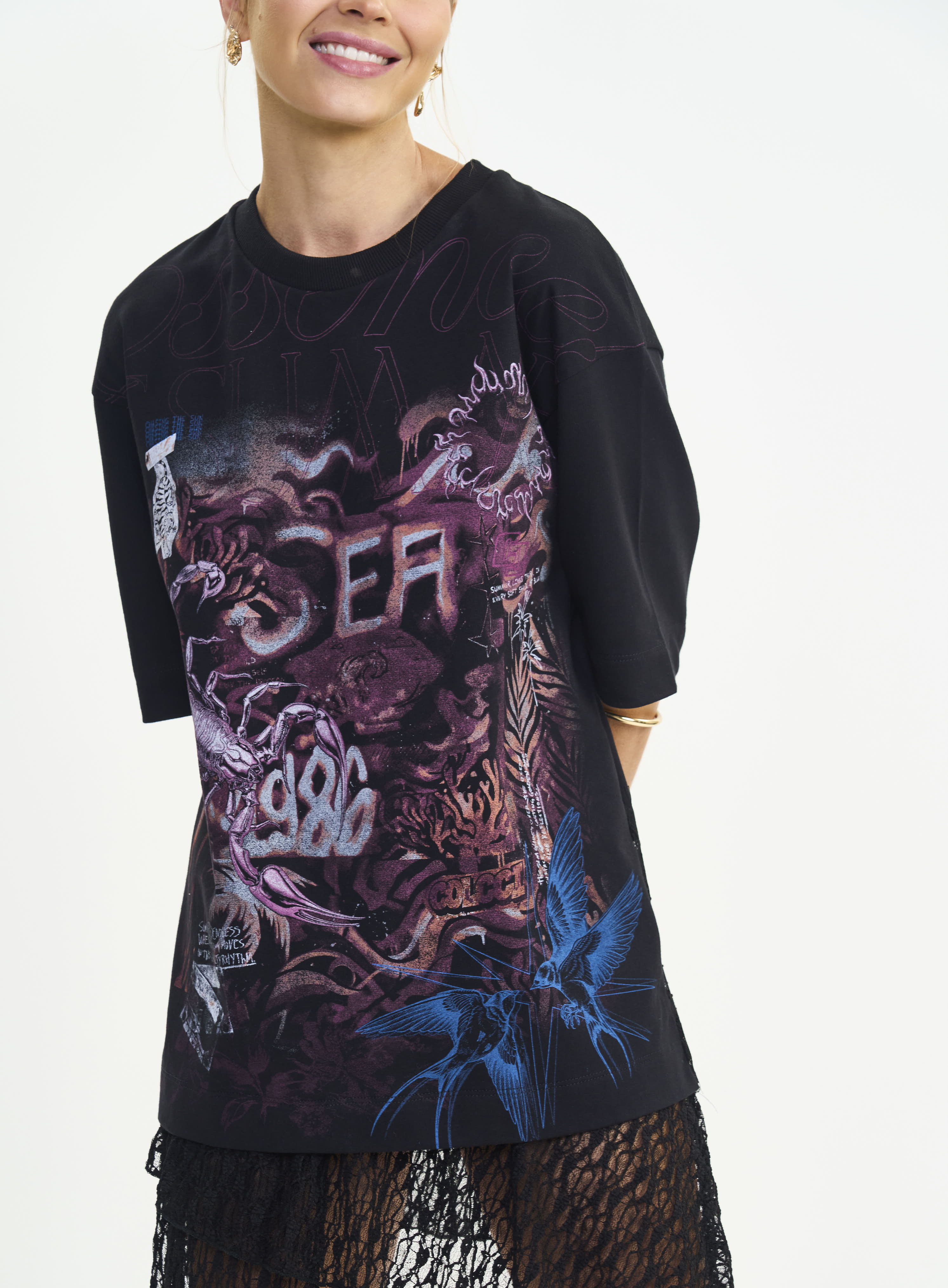 CAMISETA COLCCI PP PRETO