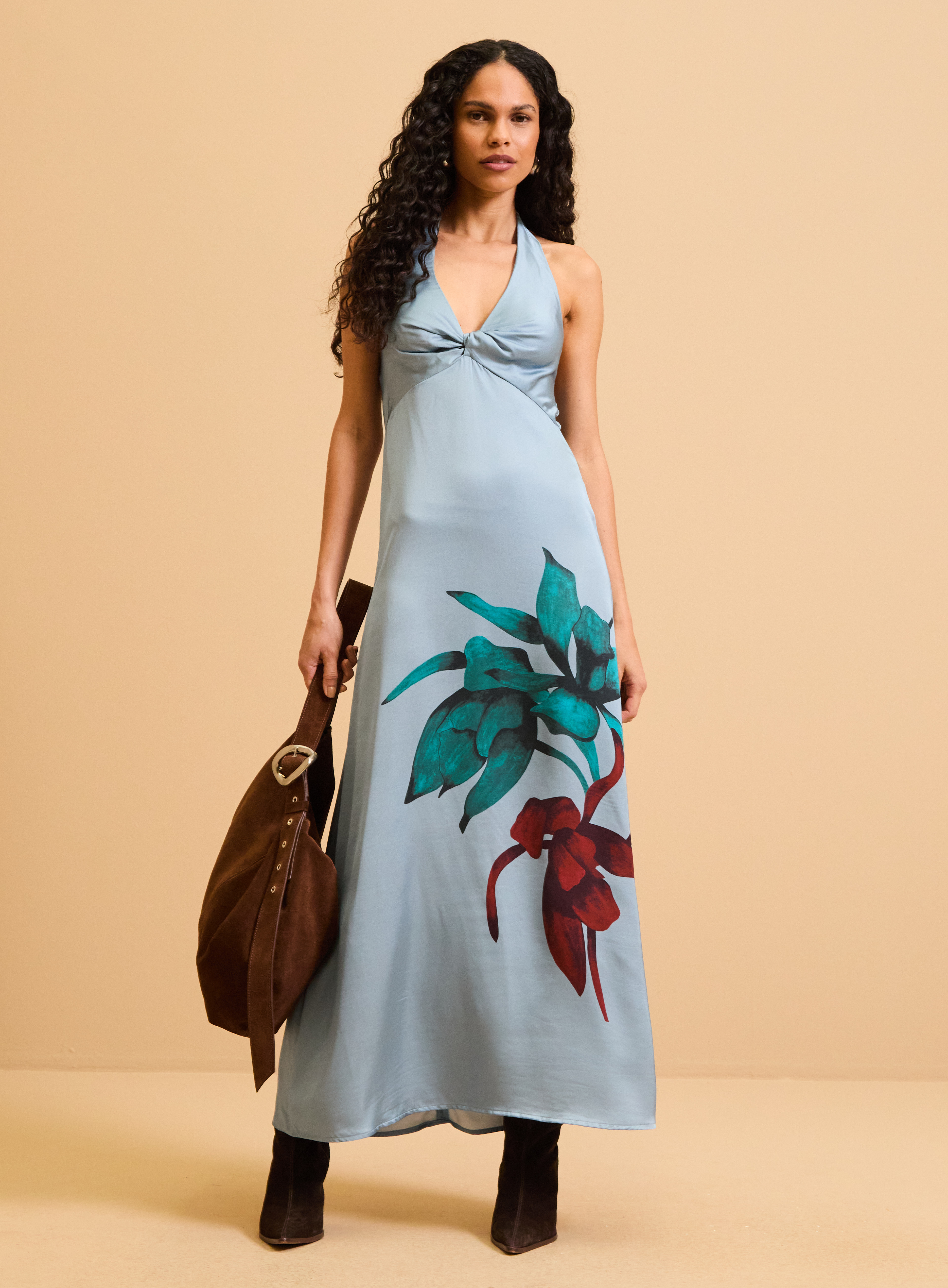 VESTIDO ESTAMPADO P AURA FLORAL