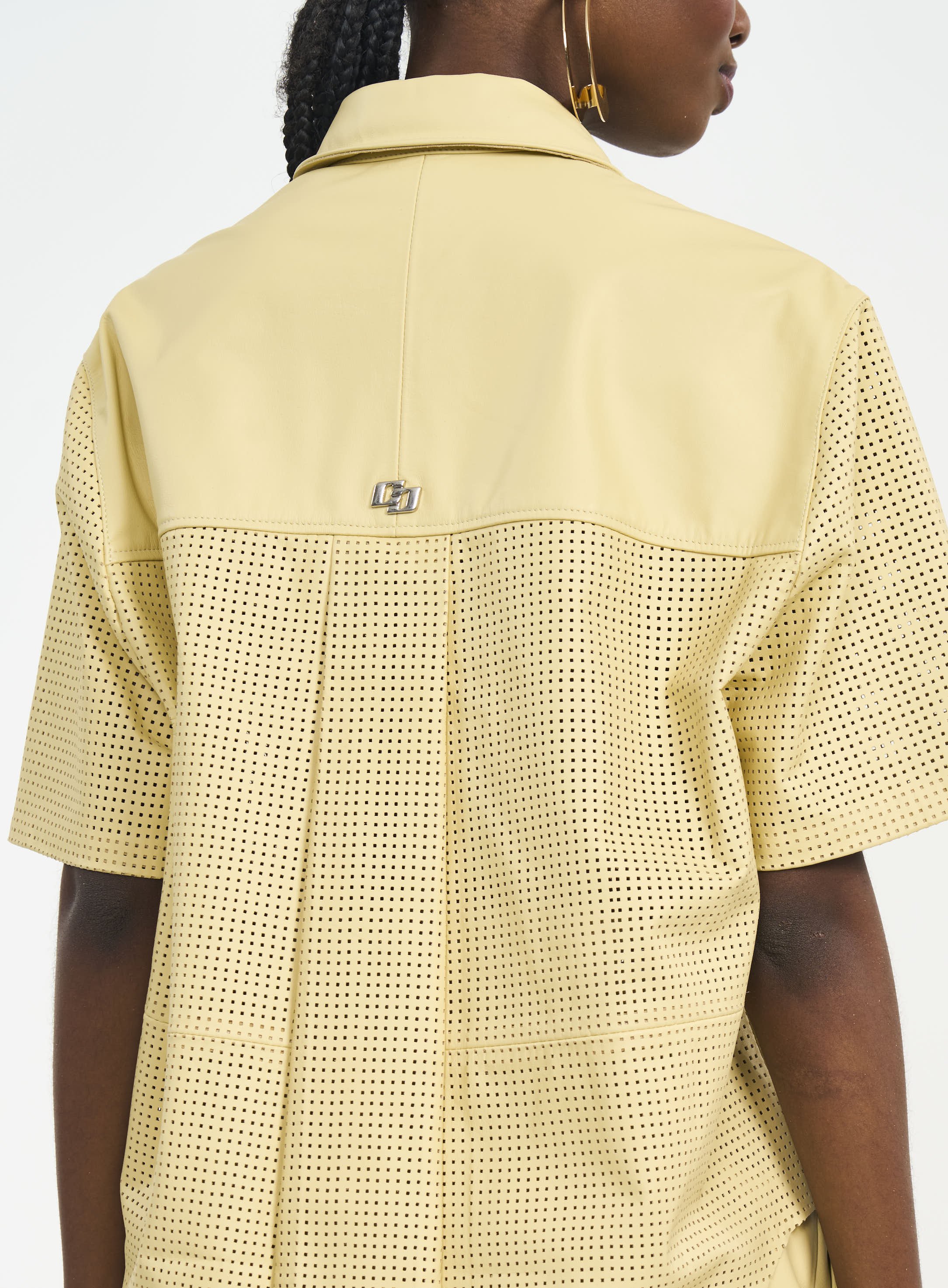 CAMISA COURO G PRETO