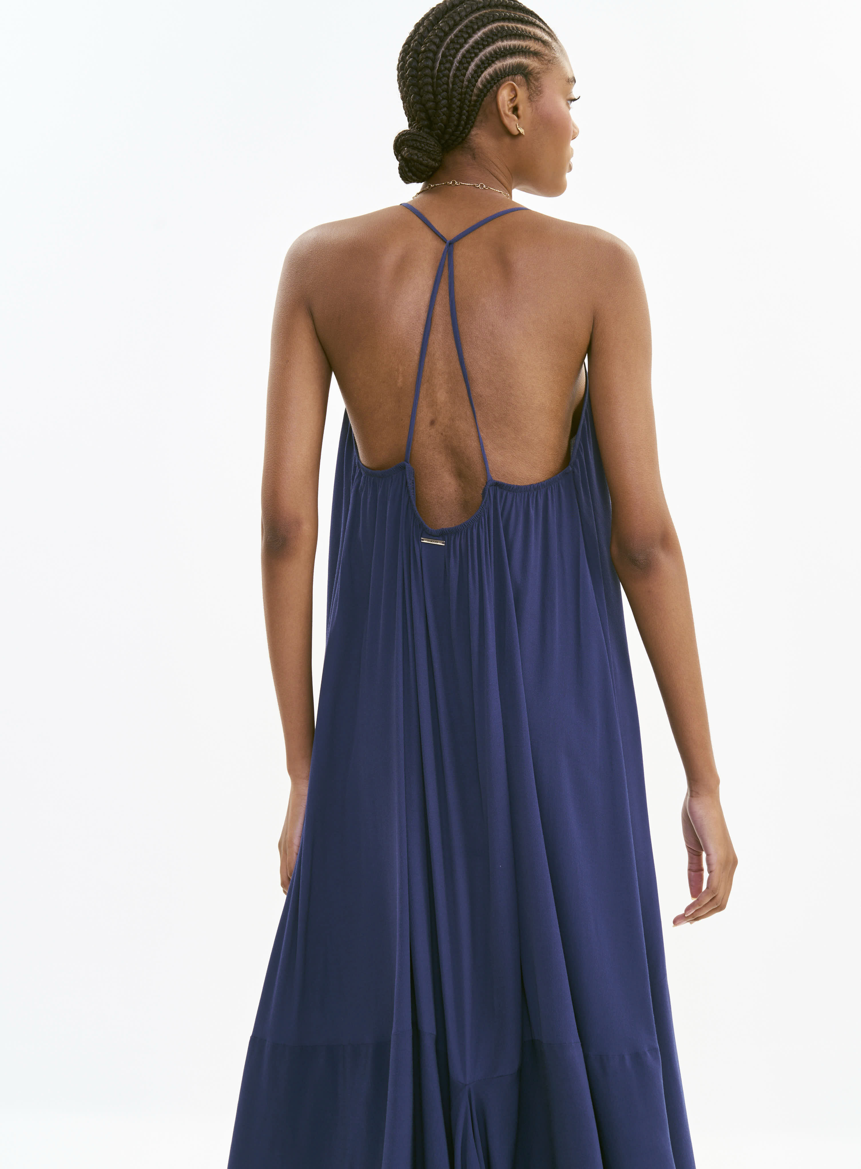 VESTIDO COLCCI G AZUL DARKNESS