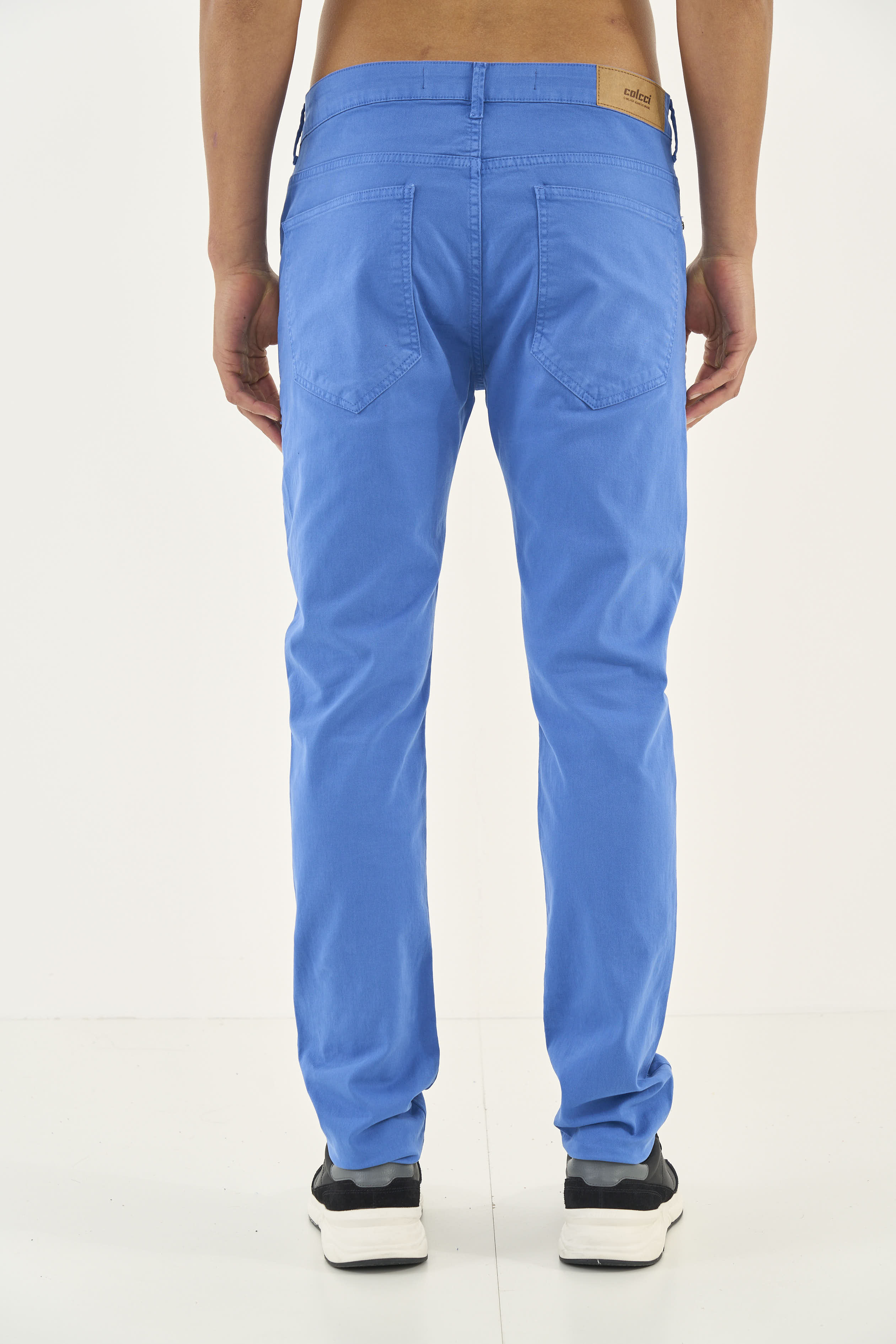 CALÇA SARJA FELIPE SKINNY 36 AZUL DARKNESS