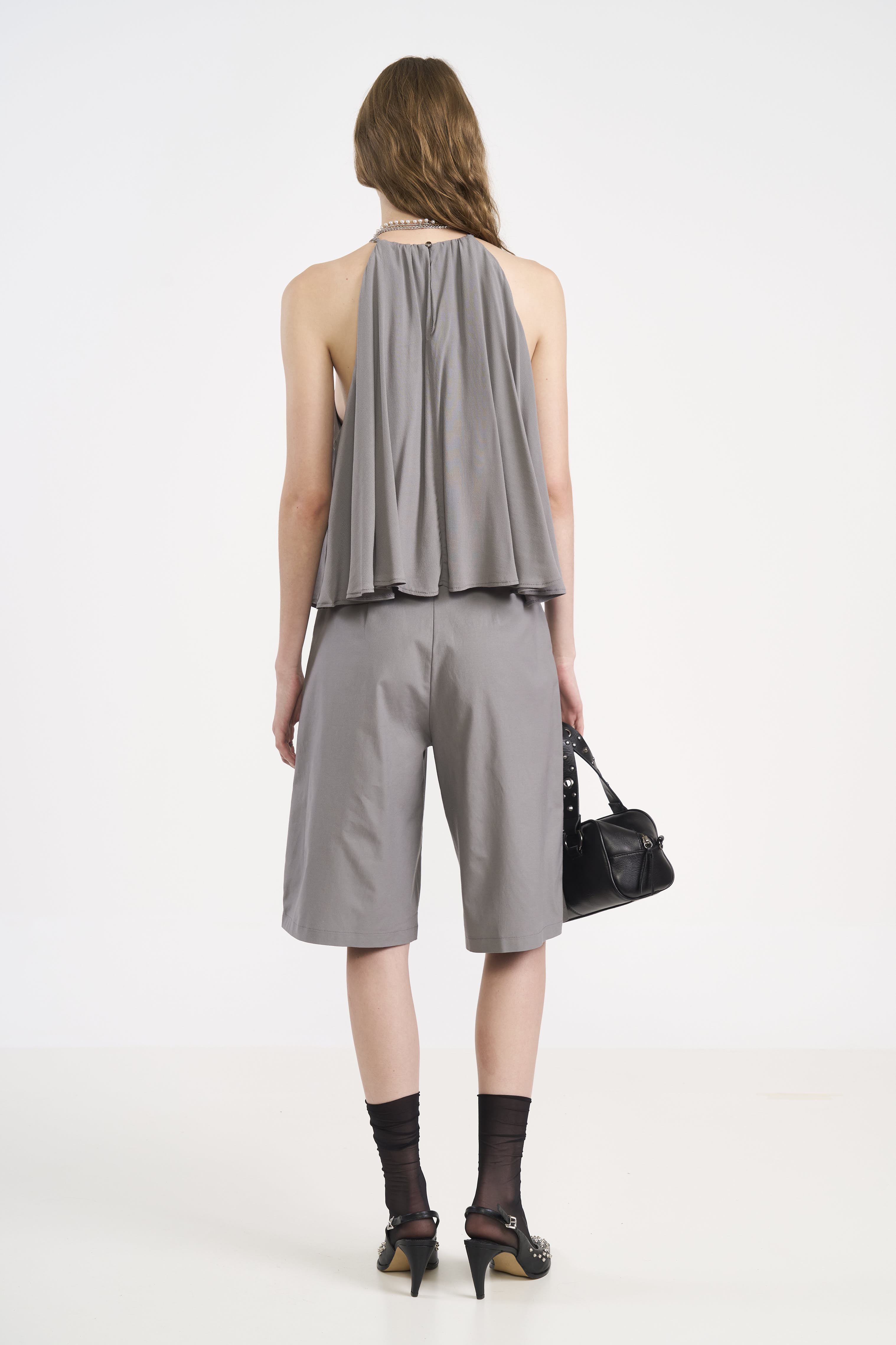 BLUSA COLCCI M CINZA ALITA