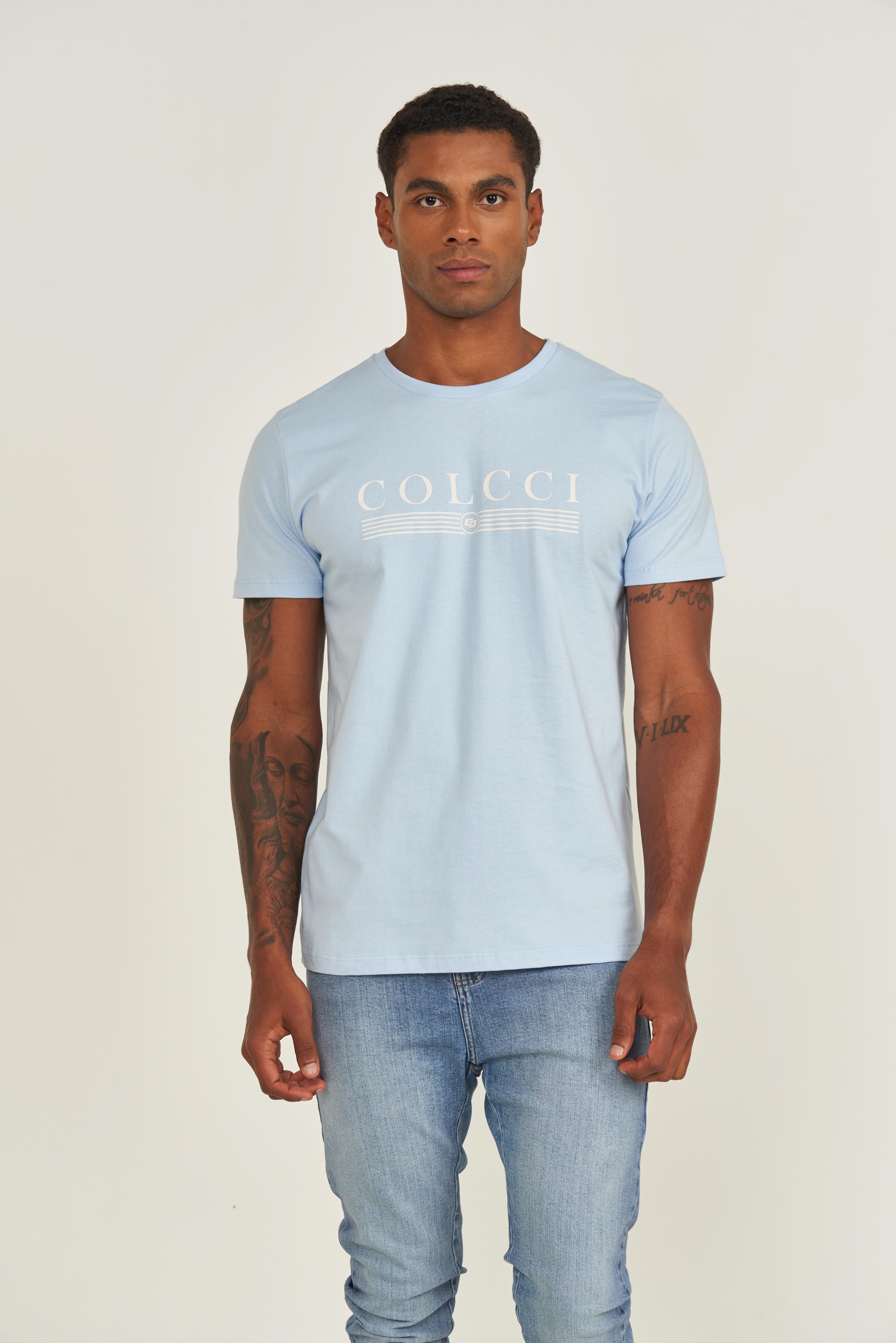 CAMISETA COLCCI GG AZUL TRANQUIL BLUE