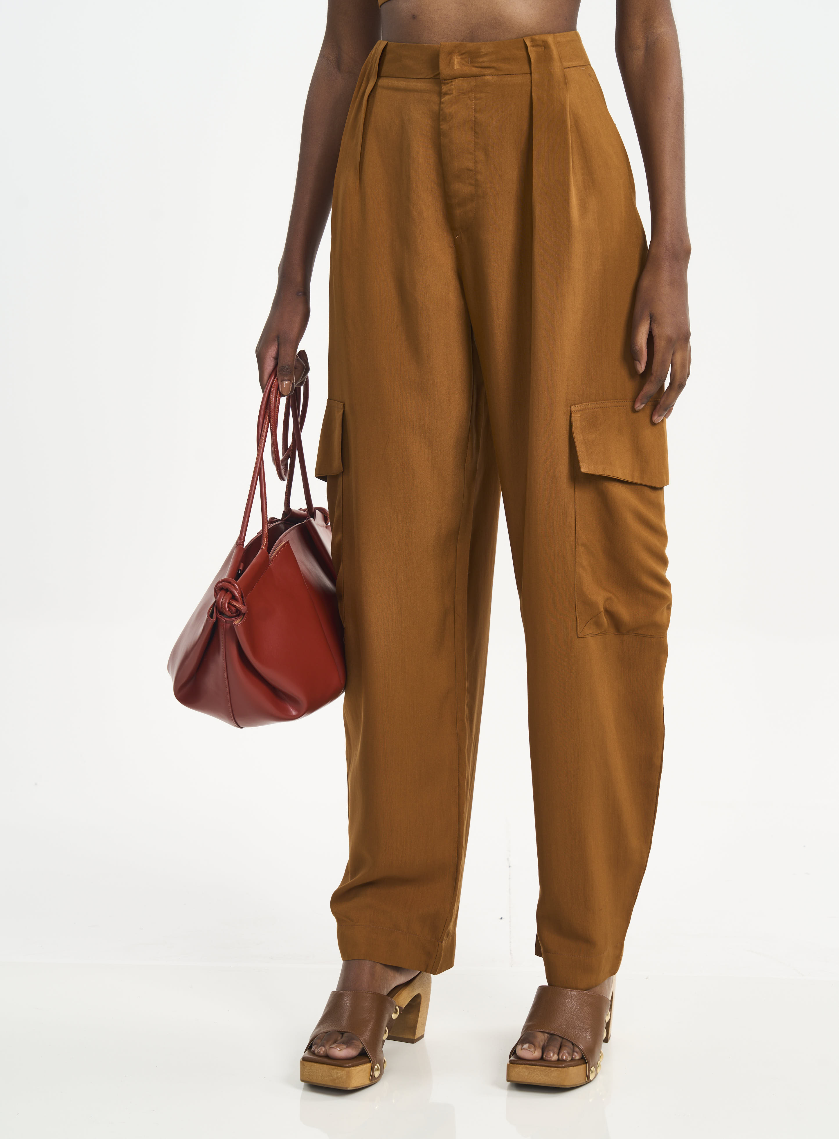 CALÇA COLCCI G MARROM DROME