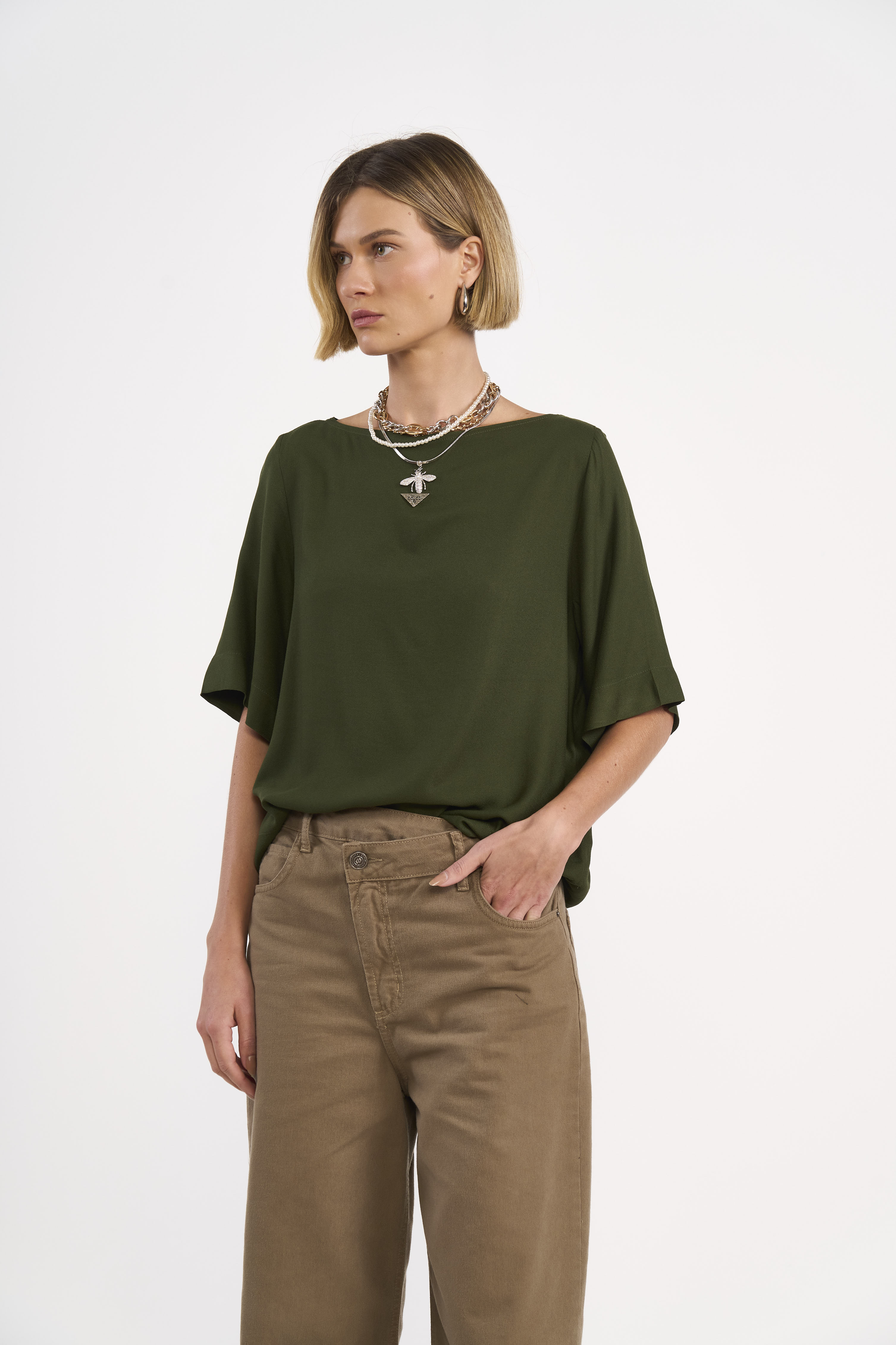 CAMISETA COLCCI G VERDE ÉDEN