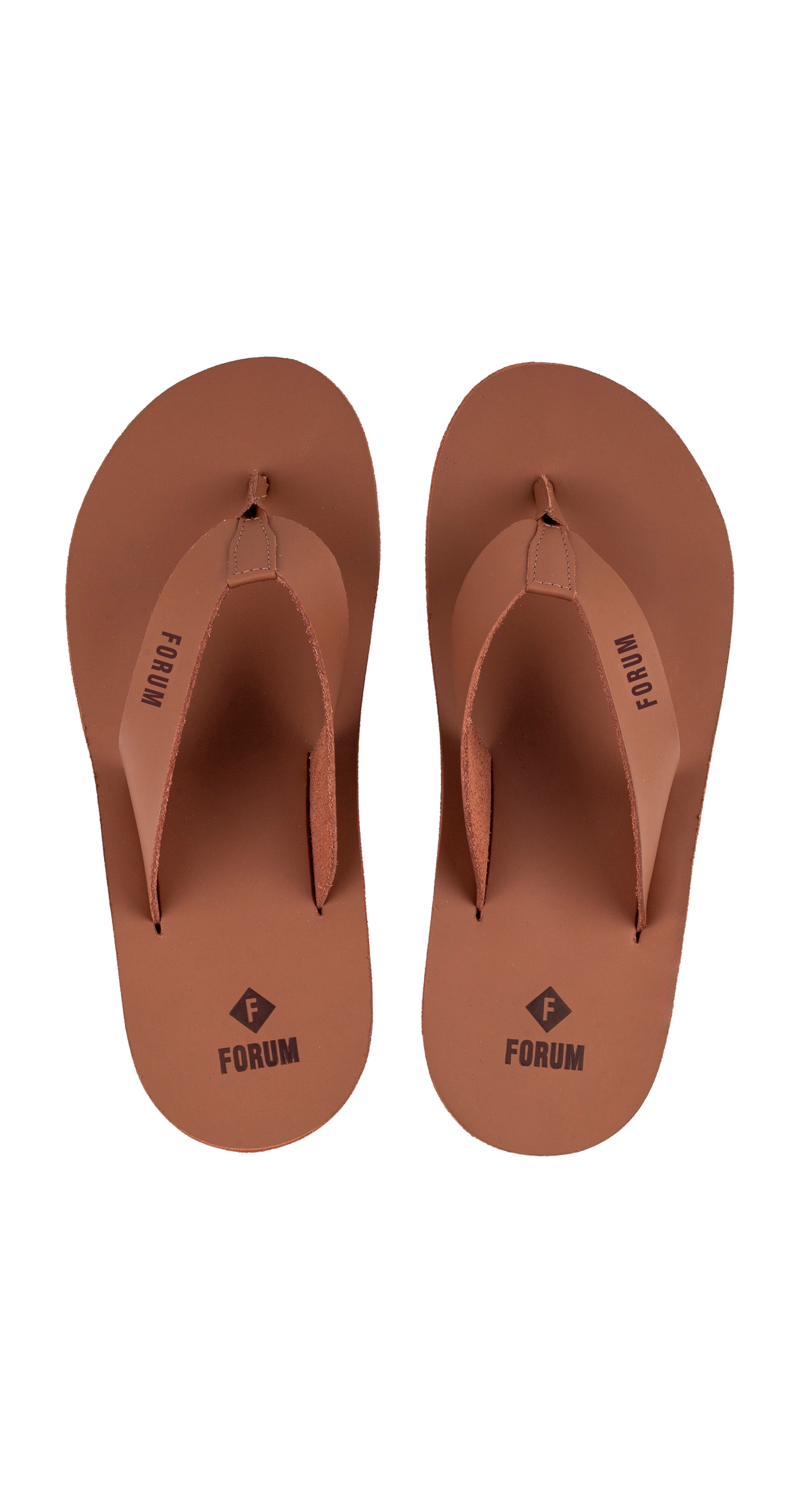 CHINELO FORUM LEATHER MASC 39-40 CARAMELO