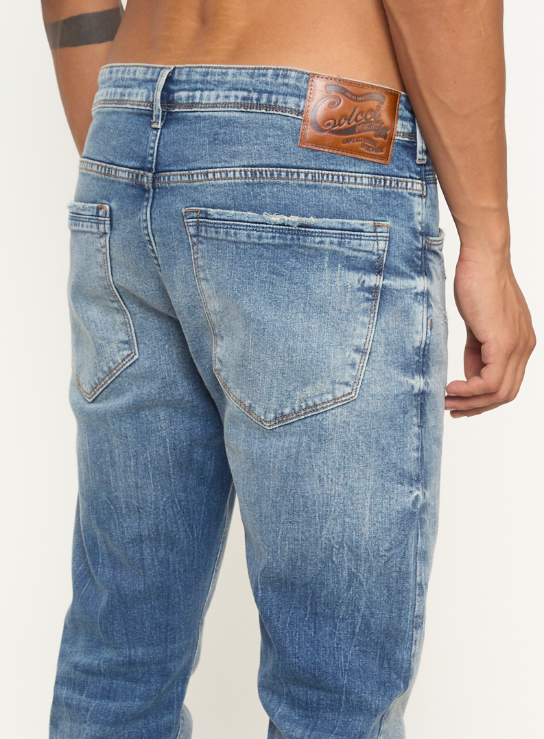 CALÇA JEANS NEW FELIPE 40 INDIGO