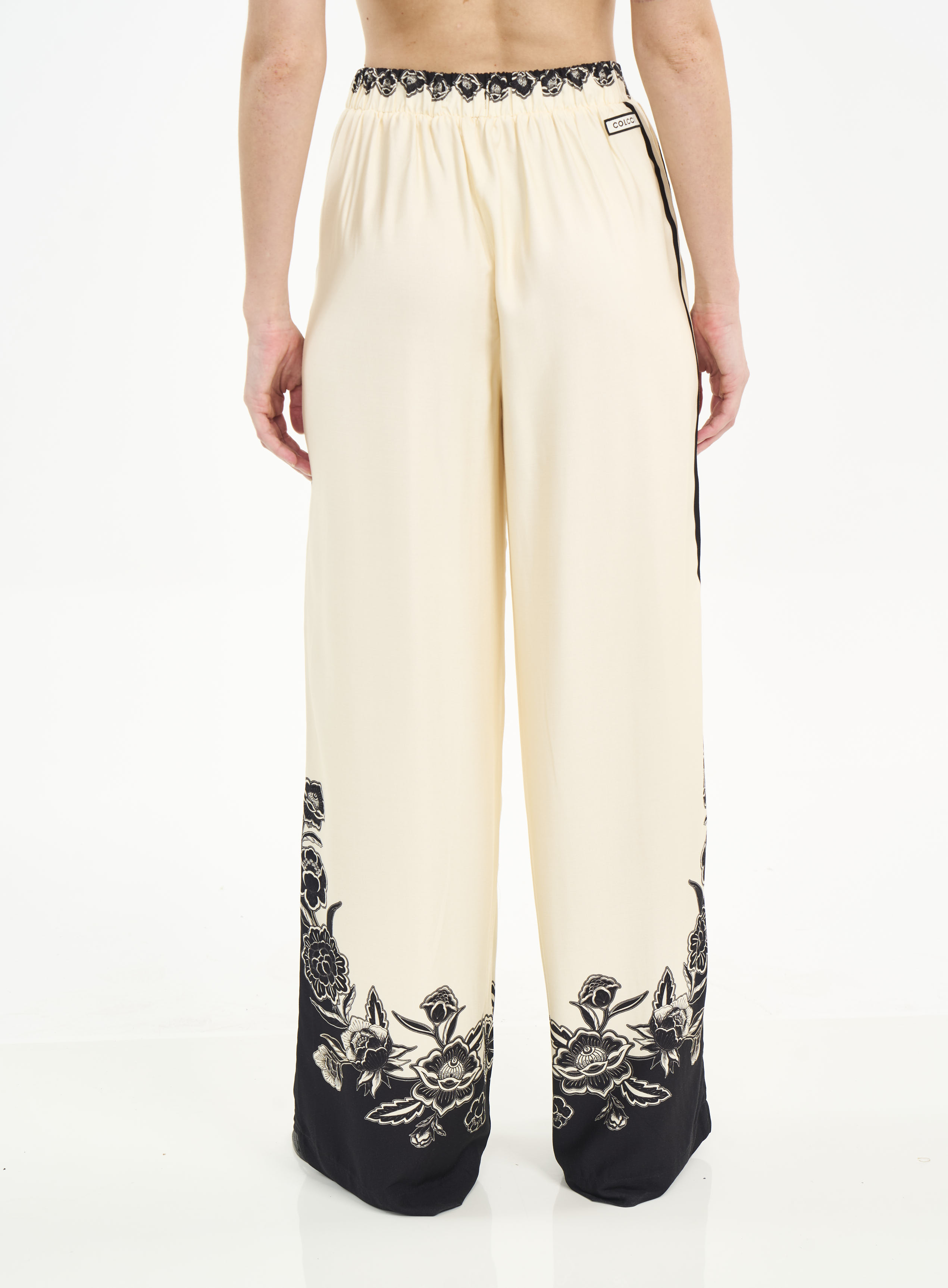 CALÇA ESTAMPADA M FLORAL BLOCK II