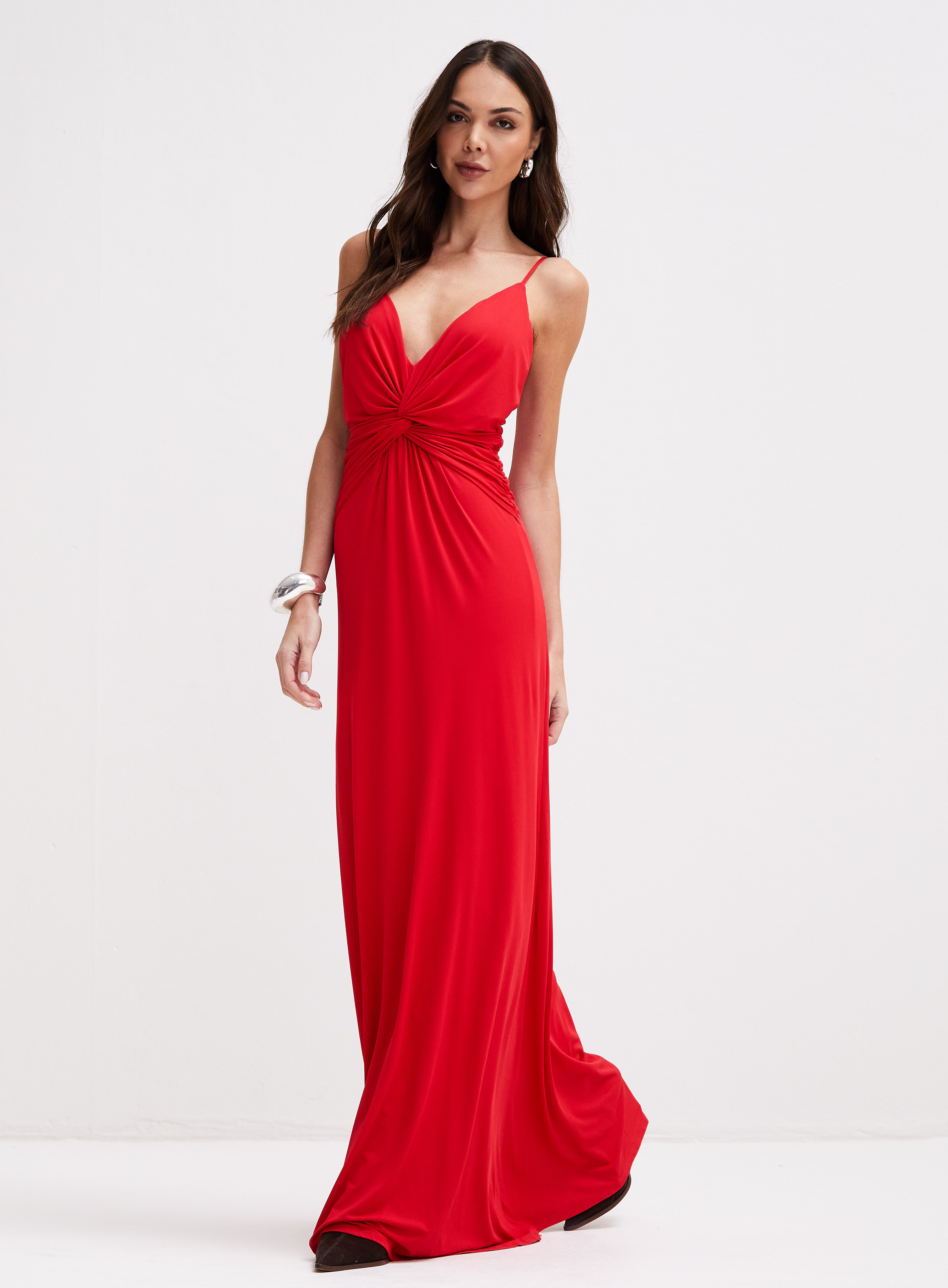 VESTIDO FORUM P VERMELHO SPARKLY