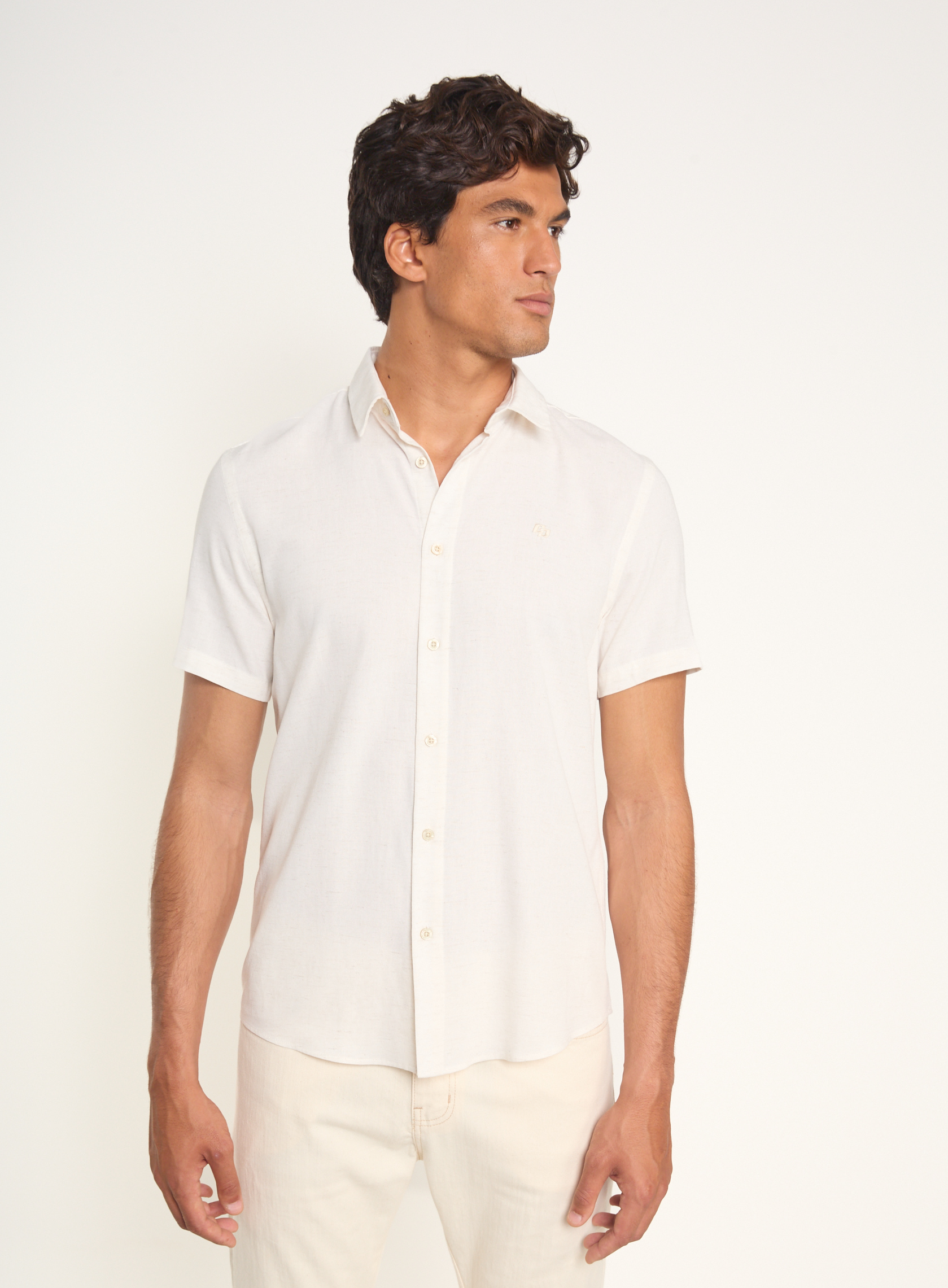 CAMISA LINHO RELAX GG OFF SHELL