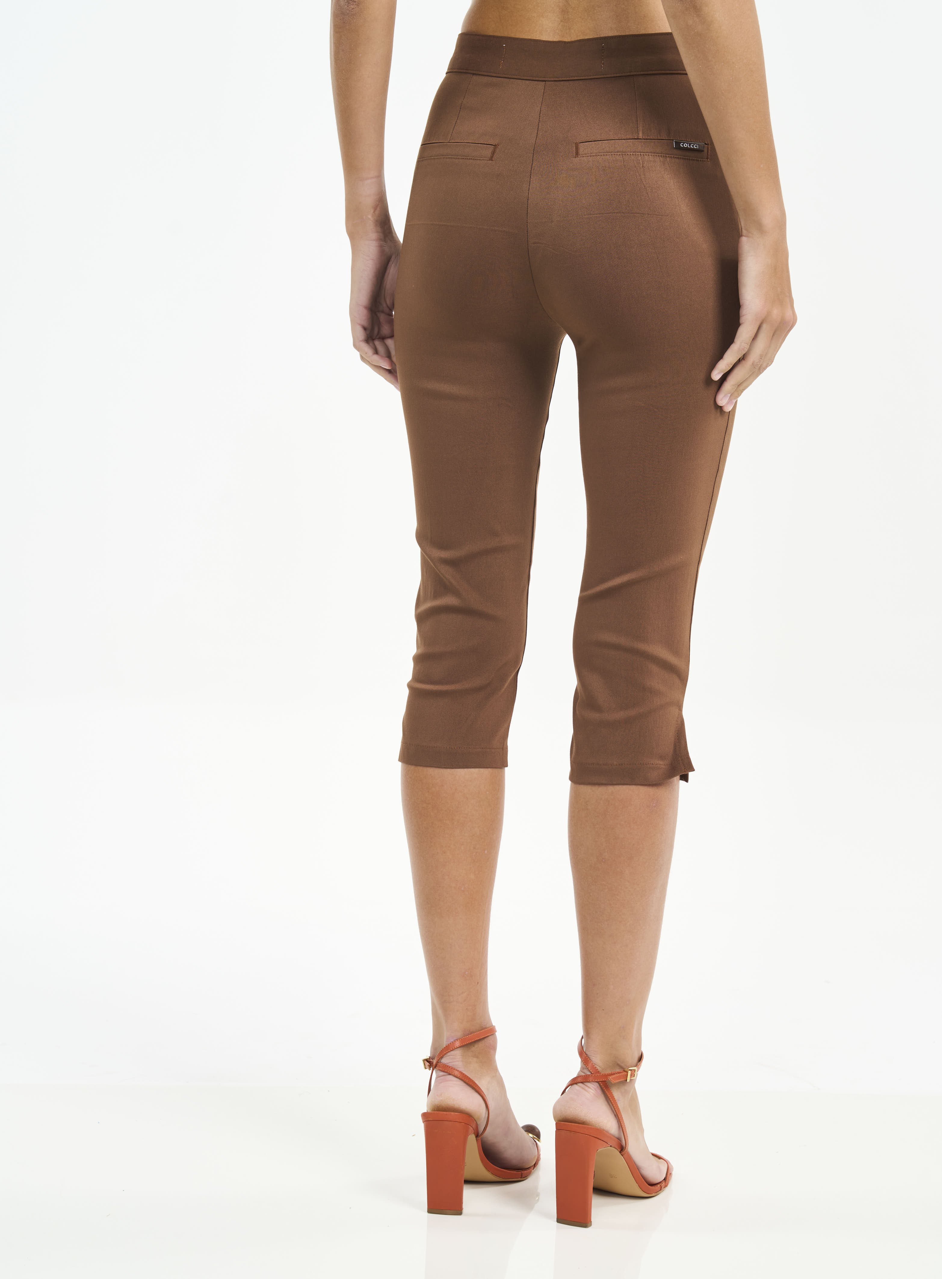 CALÇA COLCCI P MARROM TIRAMISU