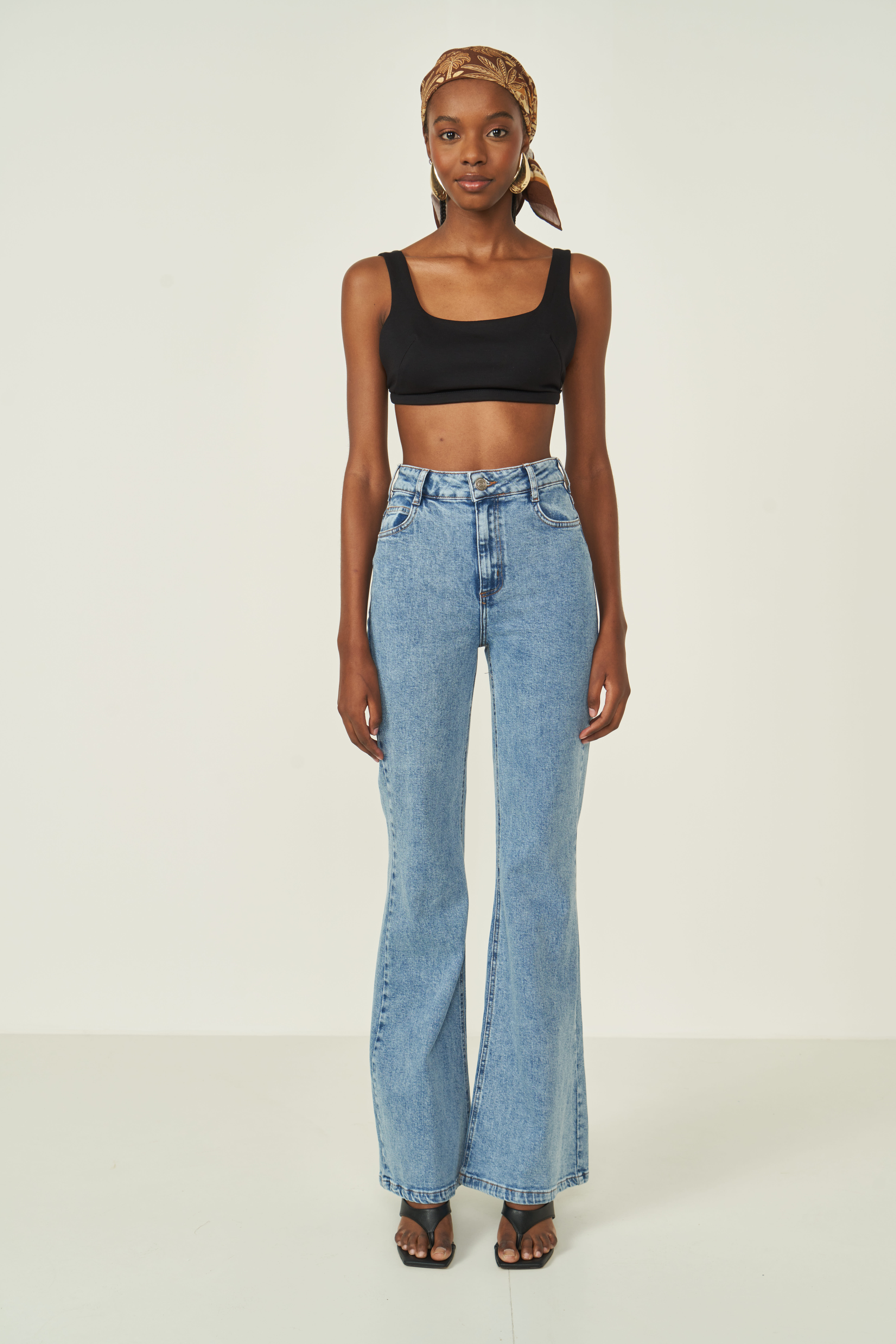 CALÇA JEANS BRUNA BOOT CUT 44 INDIGO