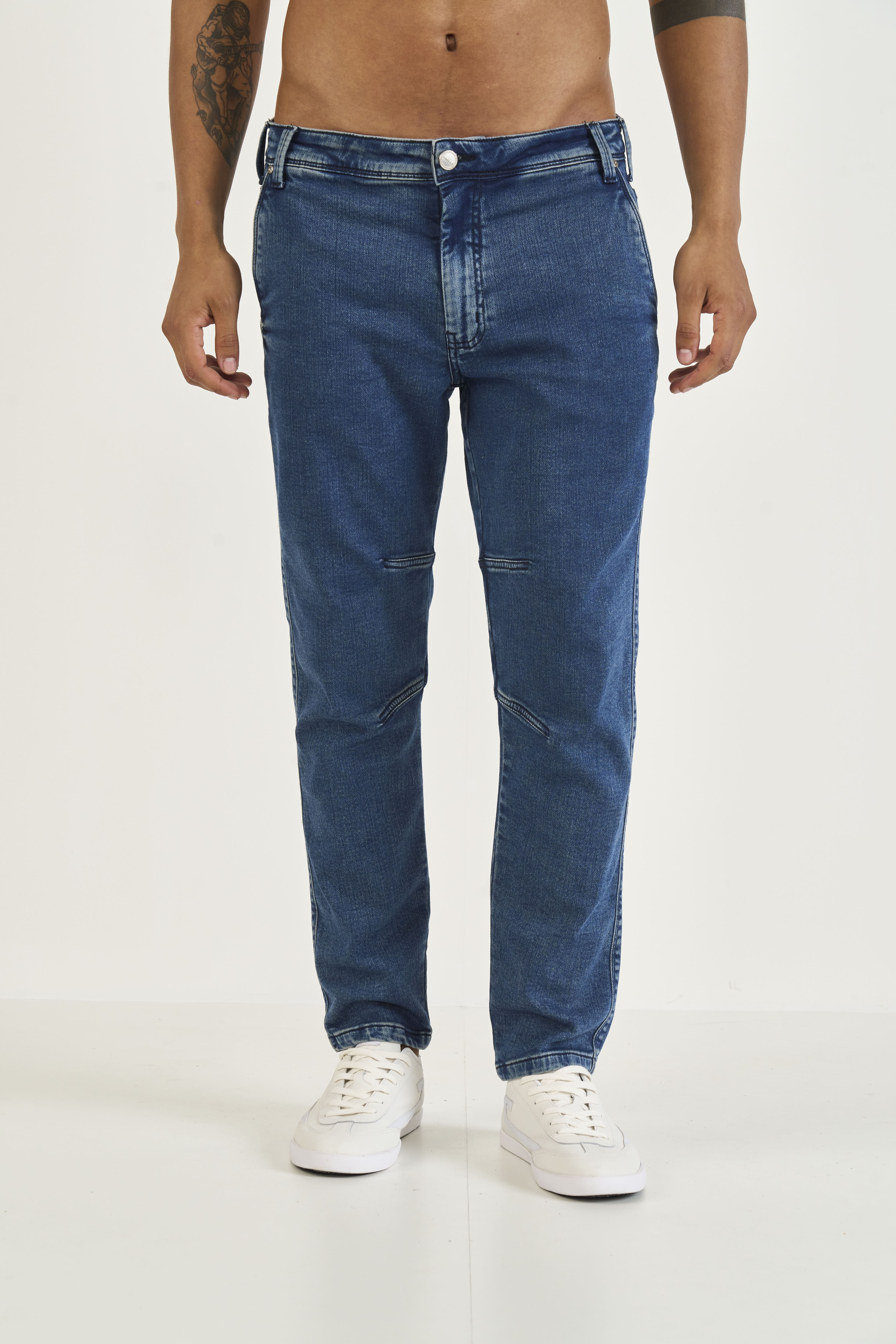 CALÇA JEANS NEW CHINO 42 INDIGO