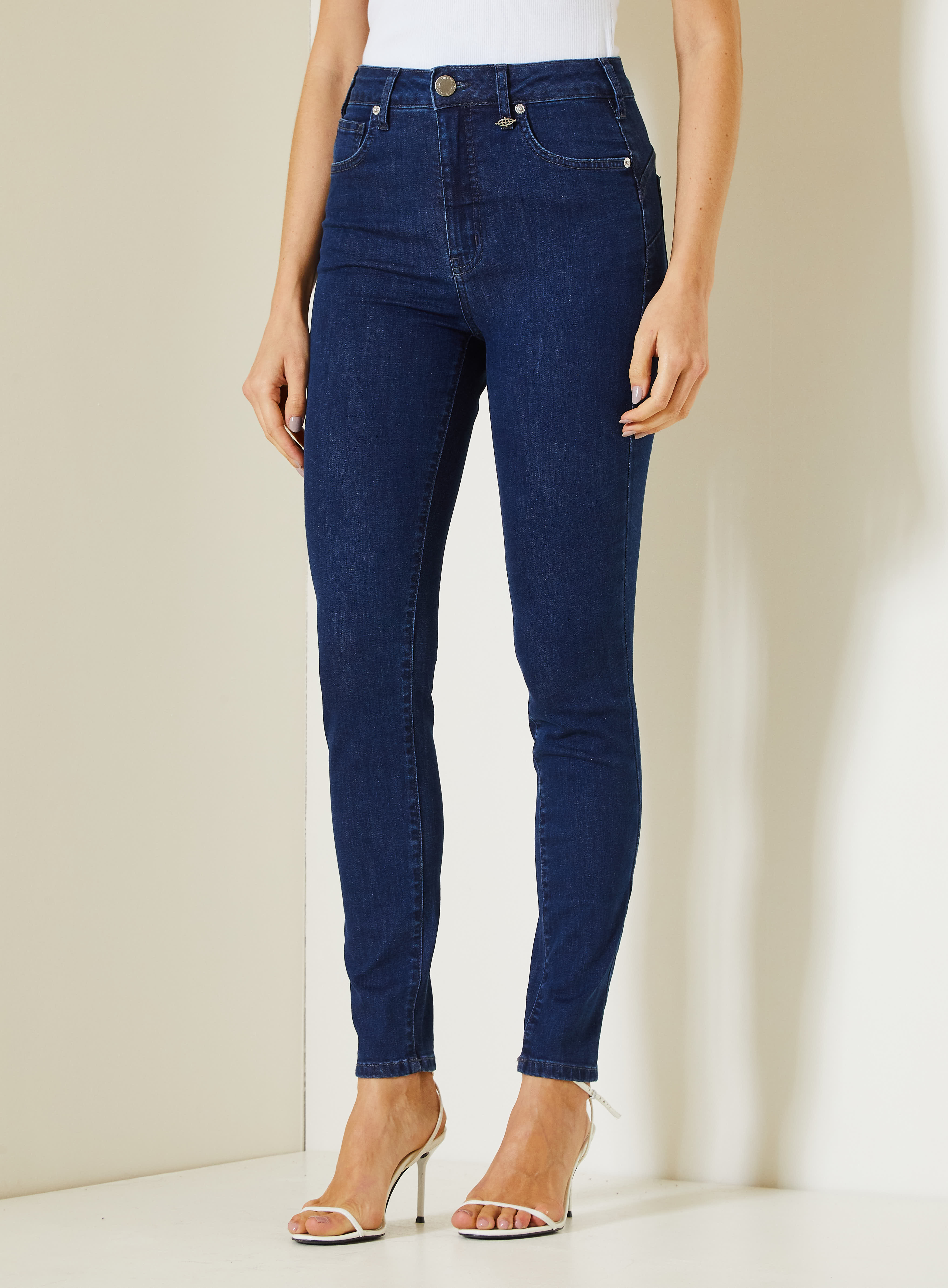 CALÇA JEANS GRACIANE SKINNY 38 INDIGO