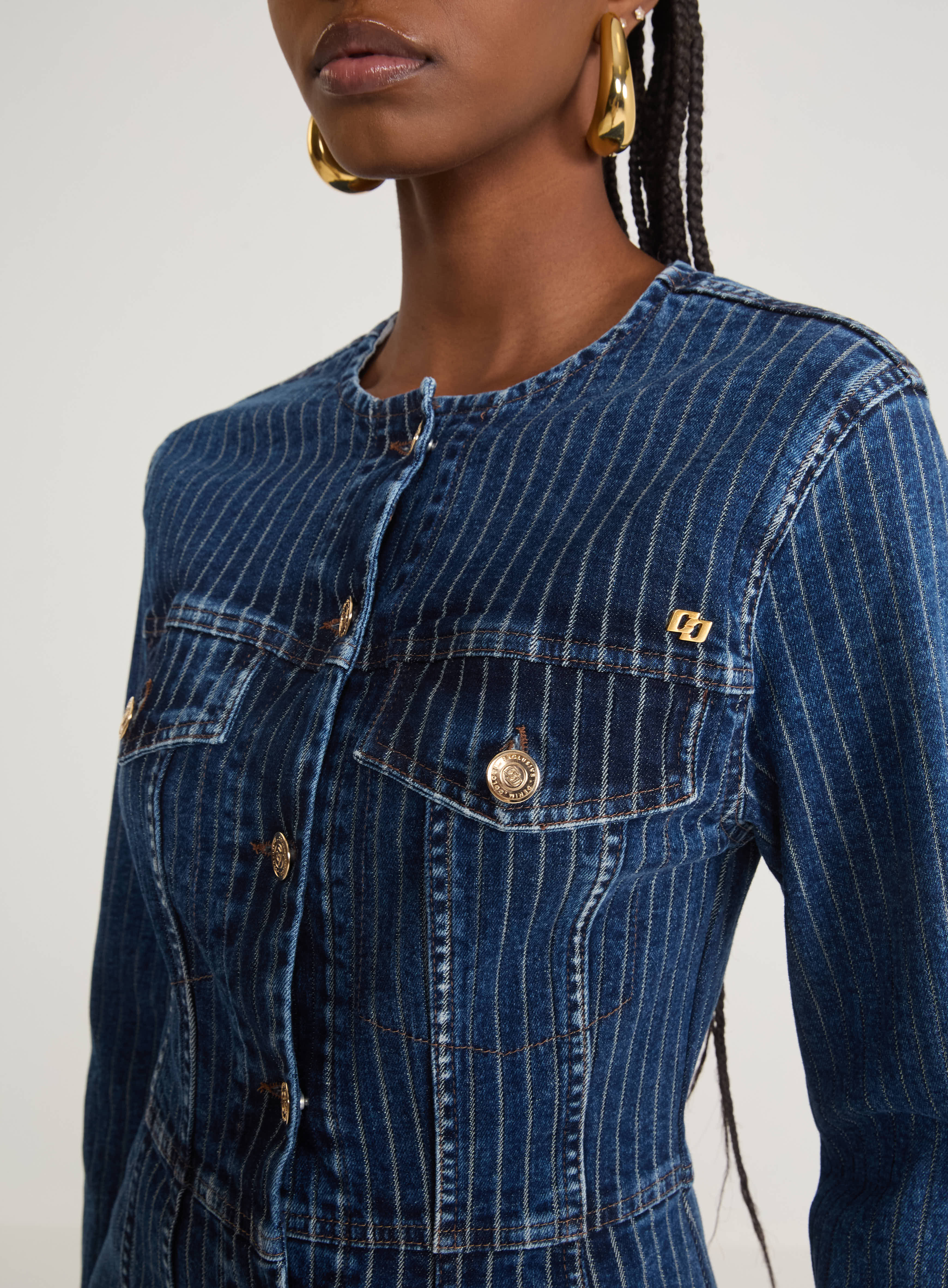 JAQUETA JEANS PP INDIGO