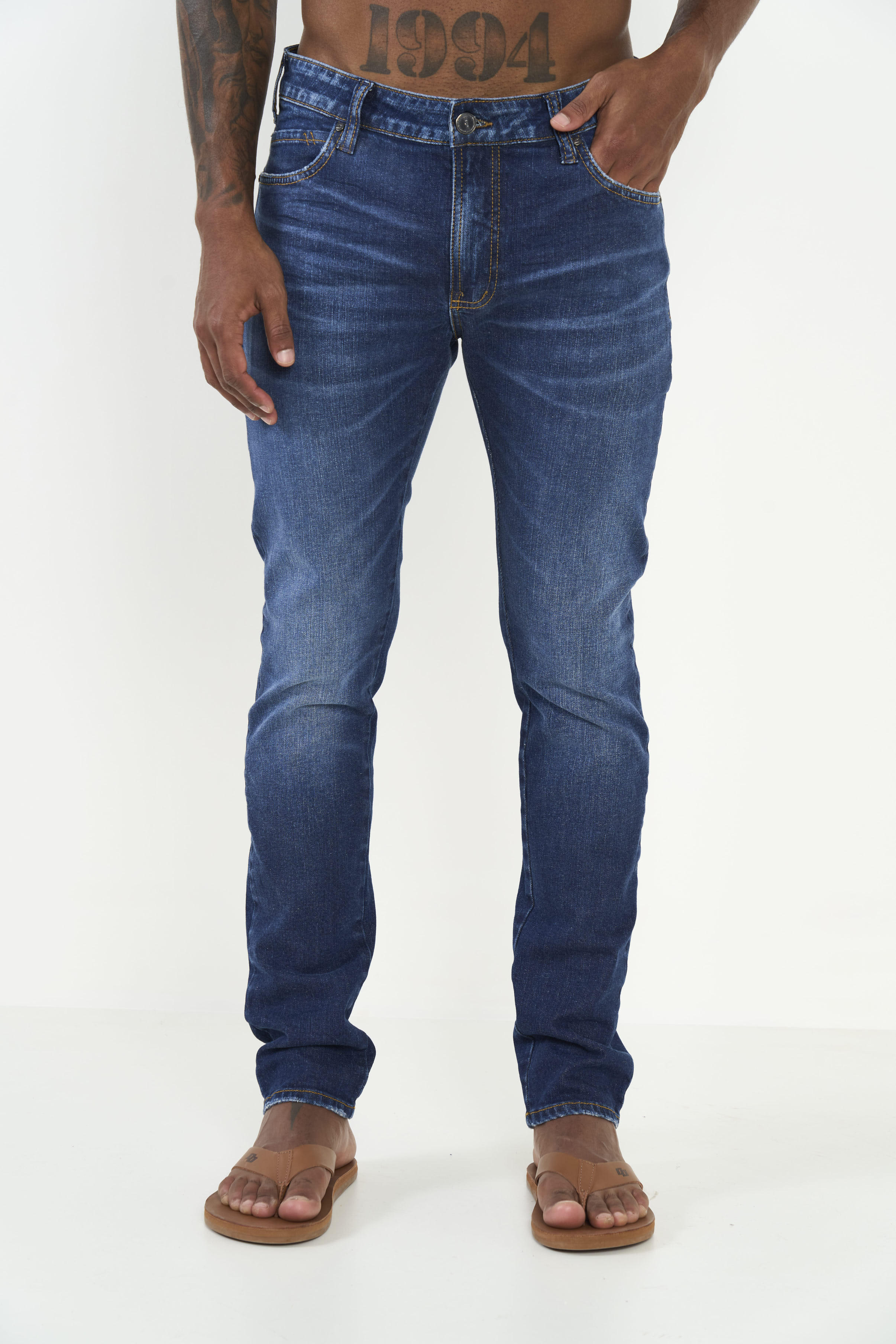 CALÇA JEANS FELIPE 48 INDIGO