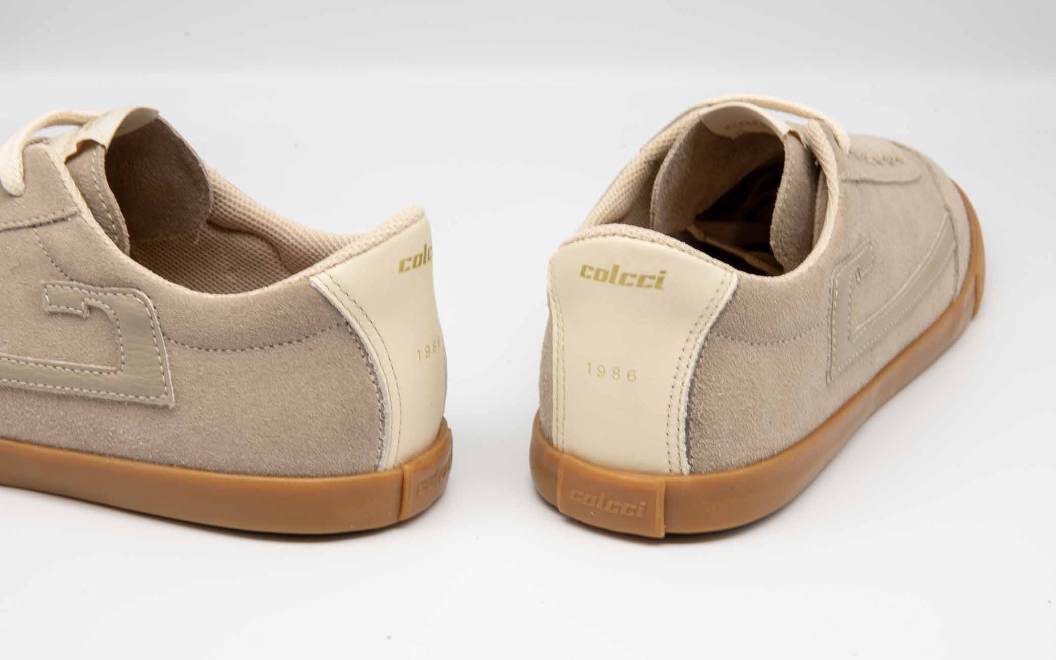 TENIS COLCCI  C/COOL SUEDE MASC 41 BEGE SAND CASTL