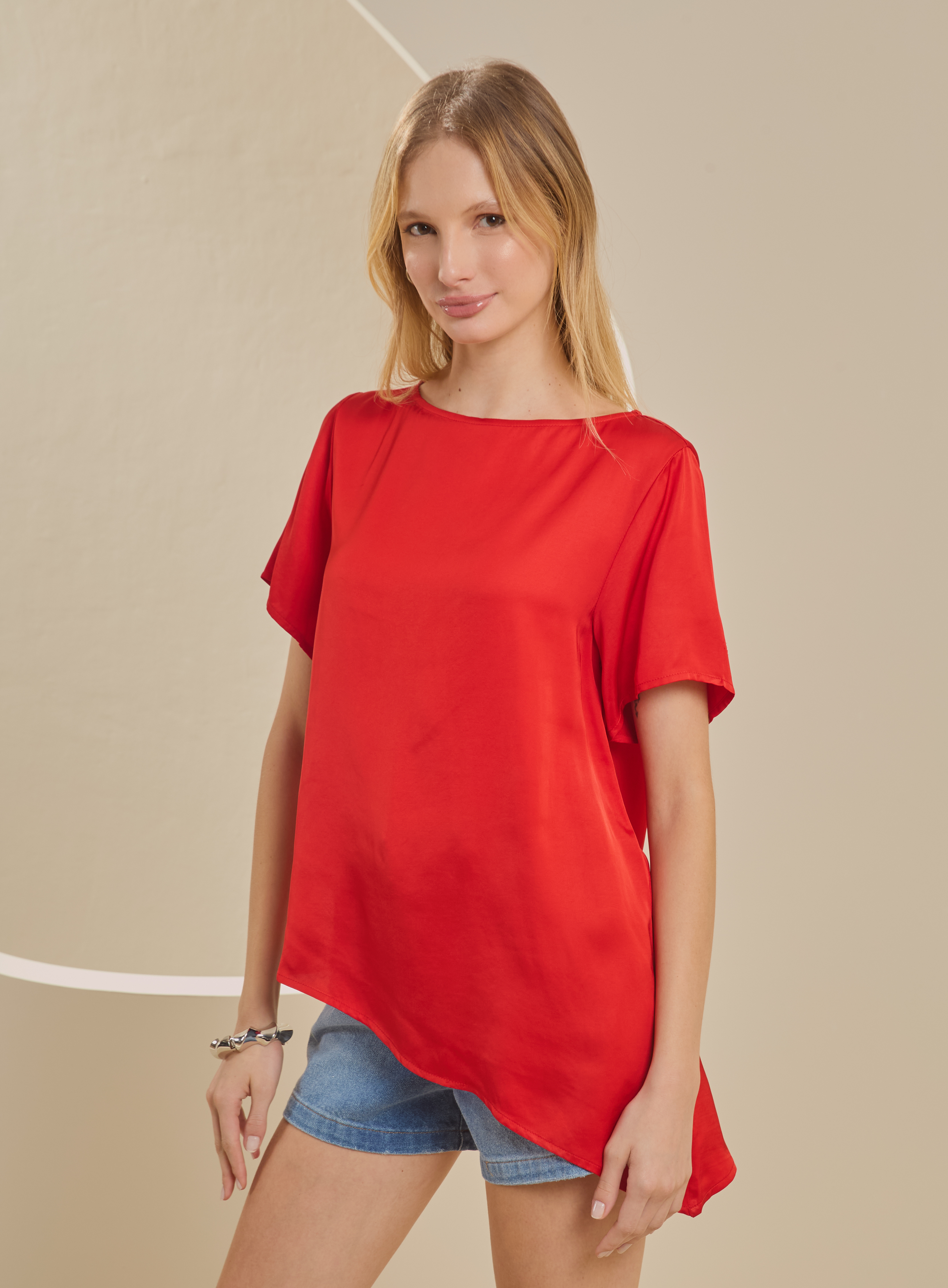CAMISETA FORUM G VERMELHO SPARKL