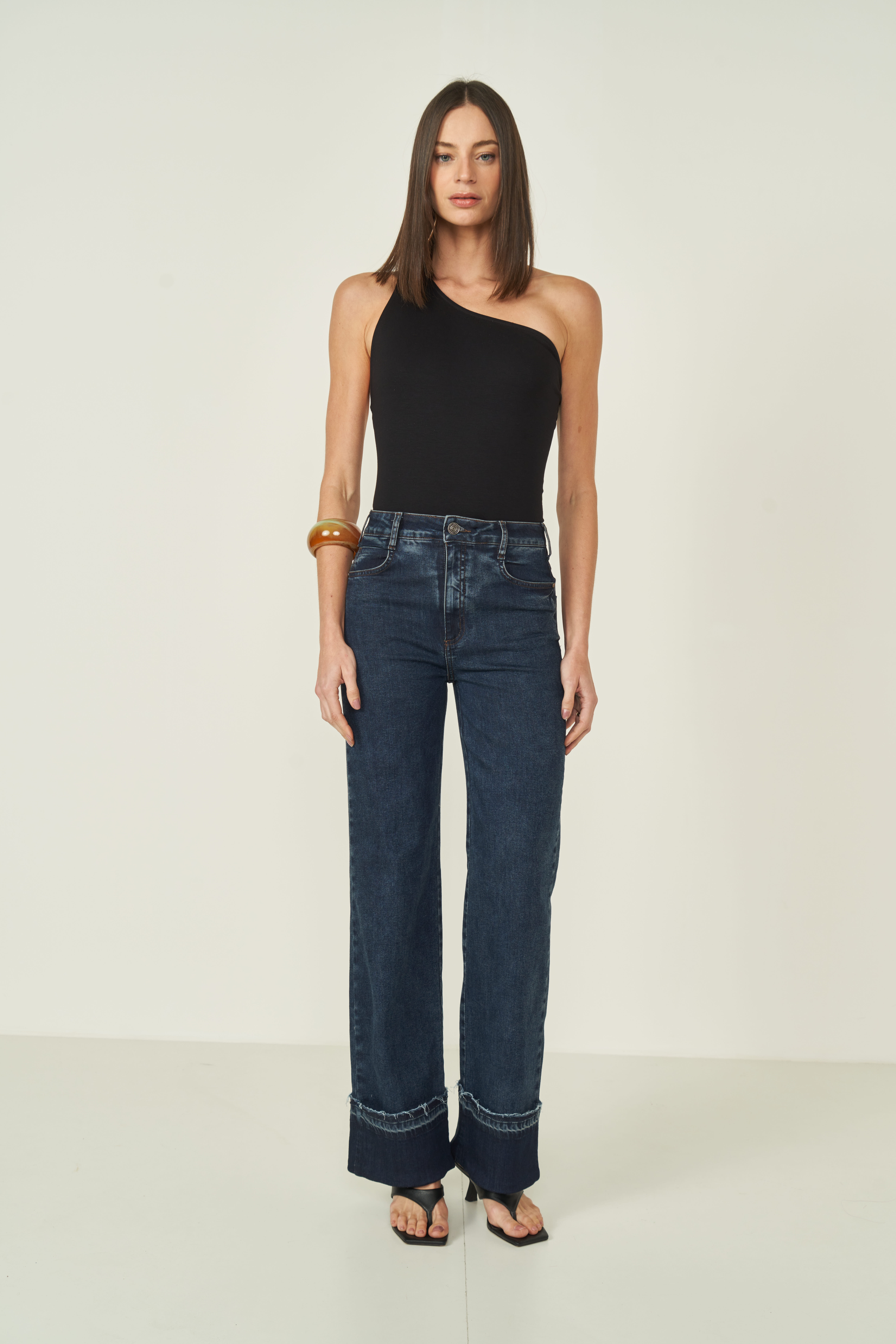 CALÇA JEANS BERLIM STRETCH 42 INDIGO