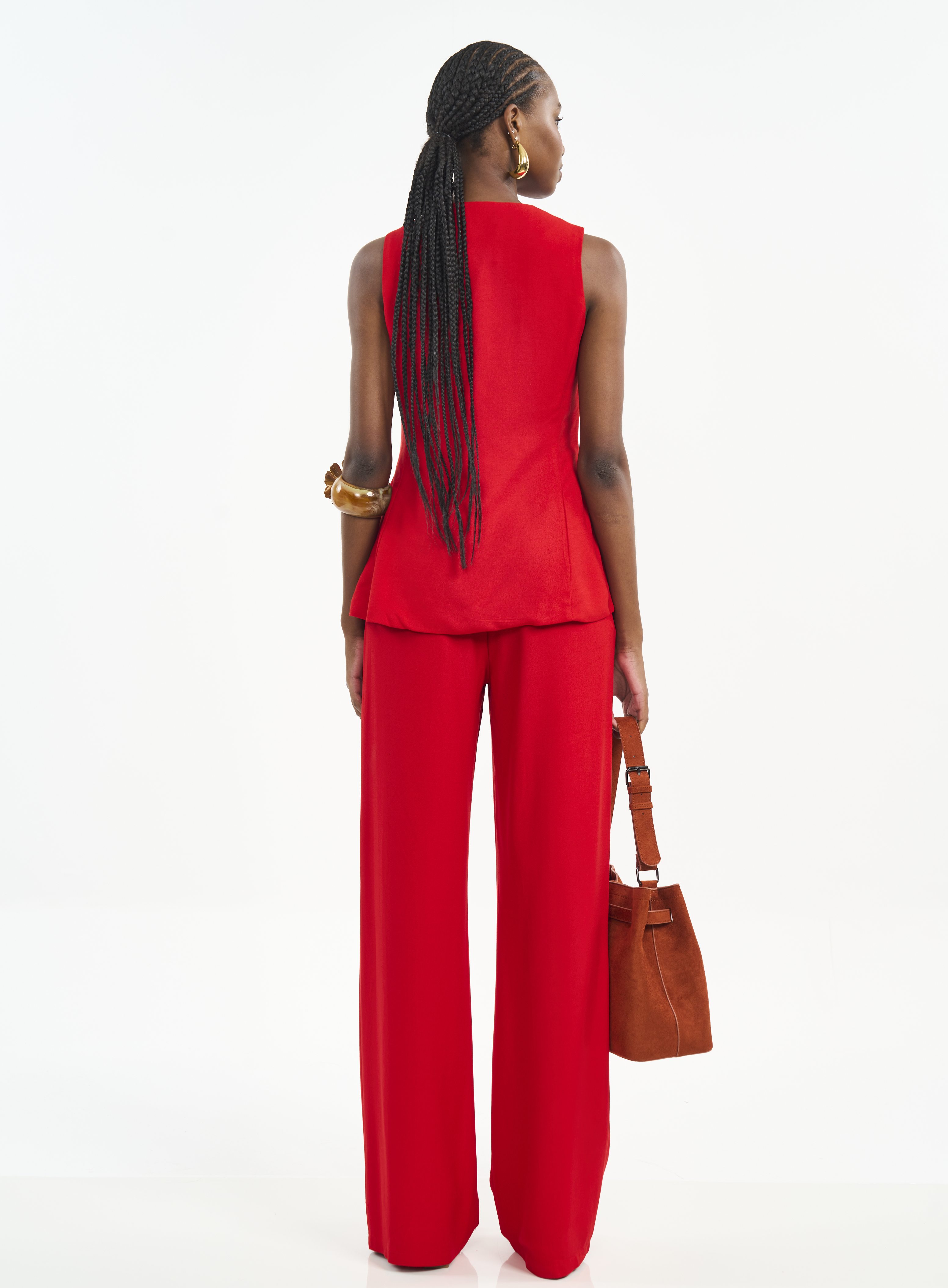 CALÇA COLCCI P VERMELHO SPARKL