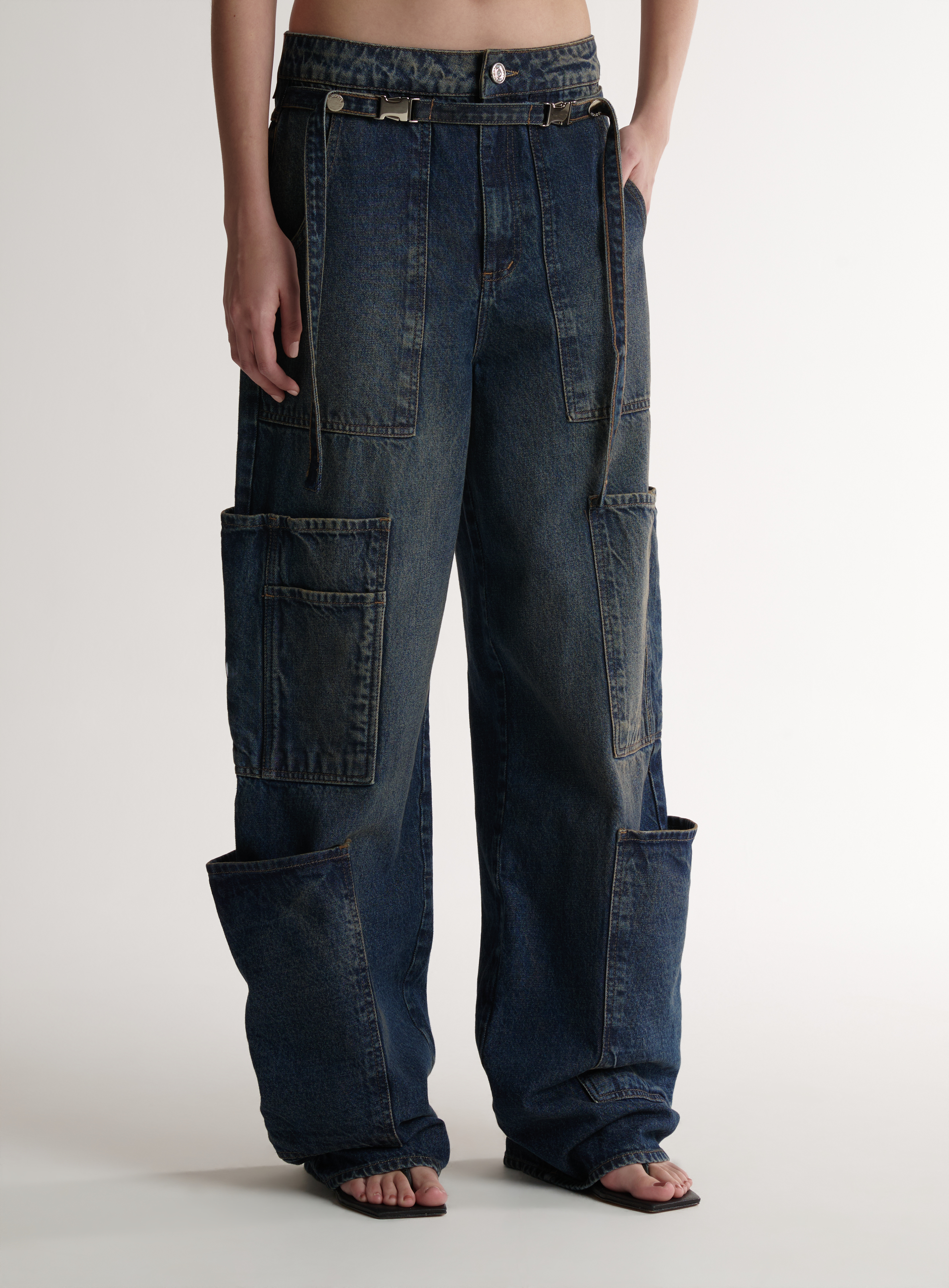 CALÇA JEANS BRUNA LOW 40 INDIGO