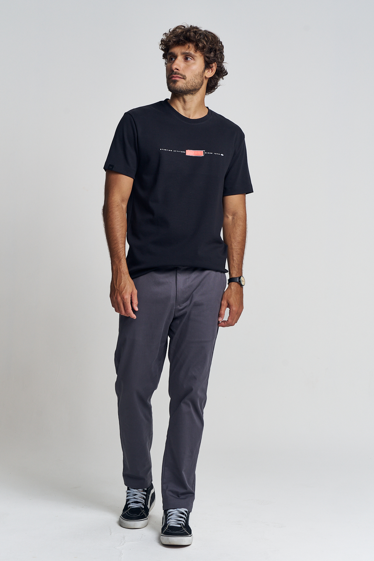CAMISETA TRITON M PRETO