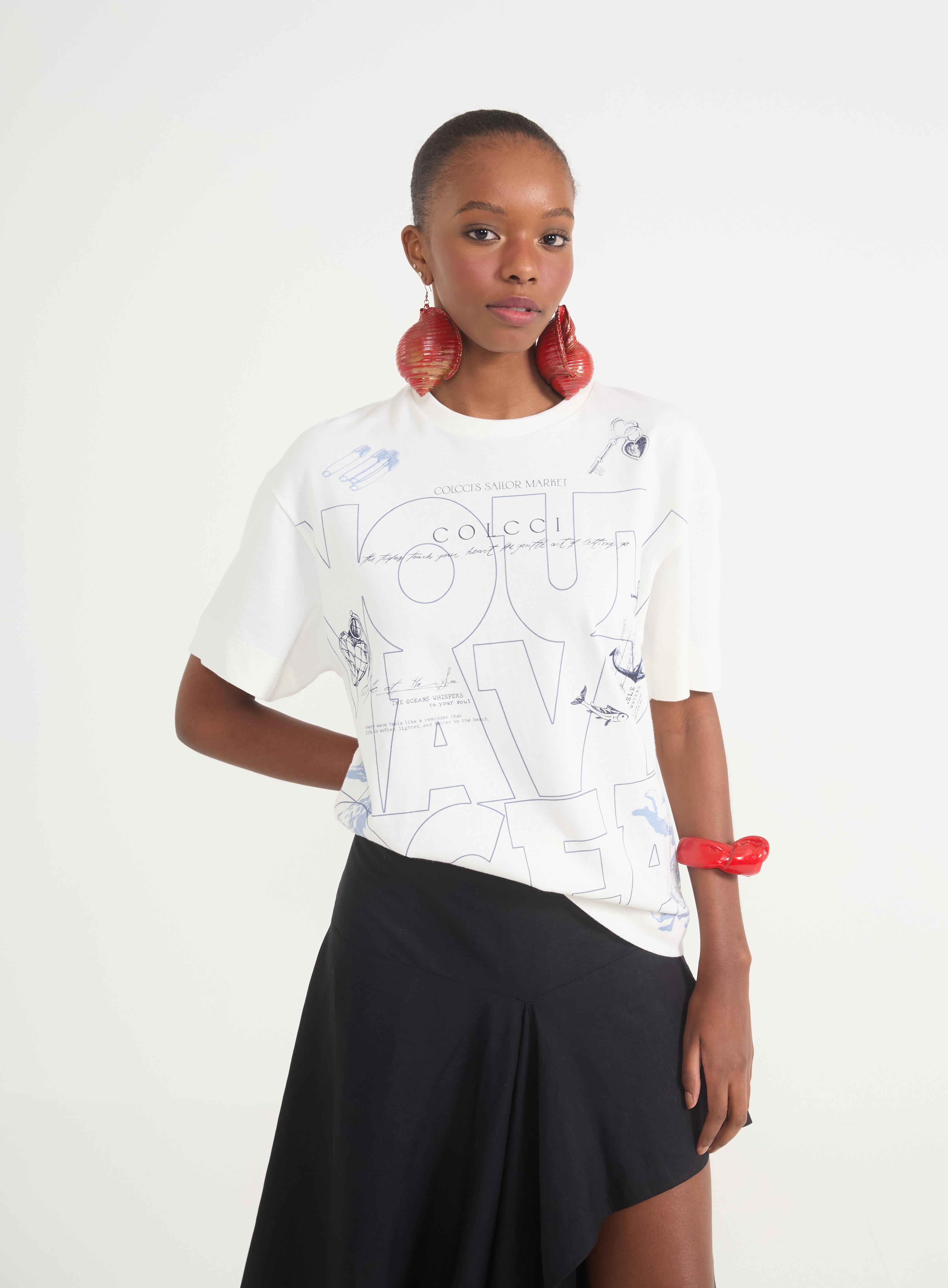 CAMISETA COLCCI G OFF SHELL