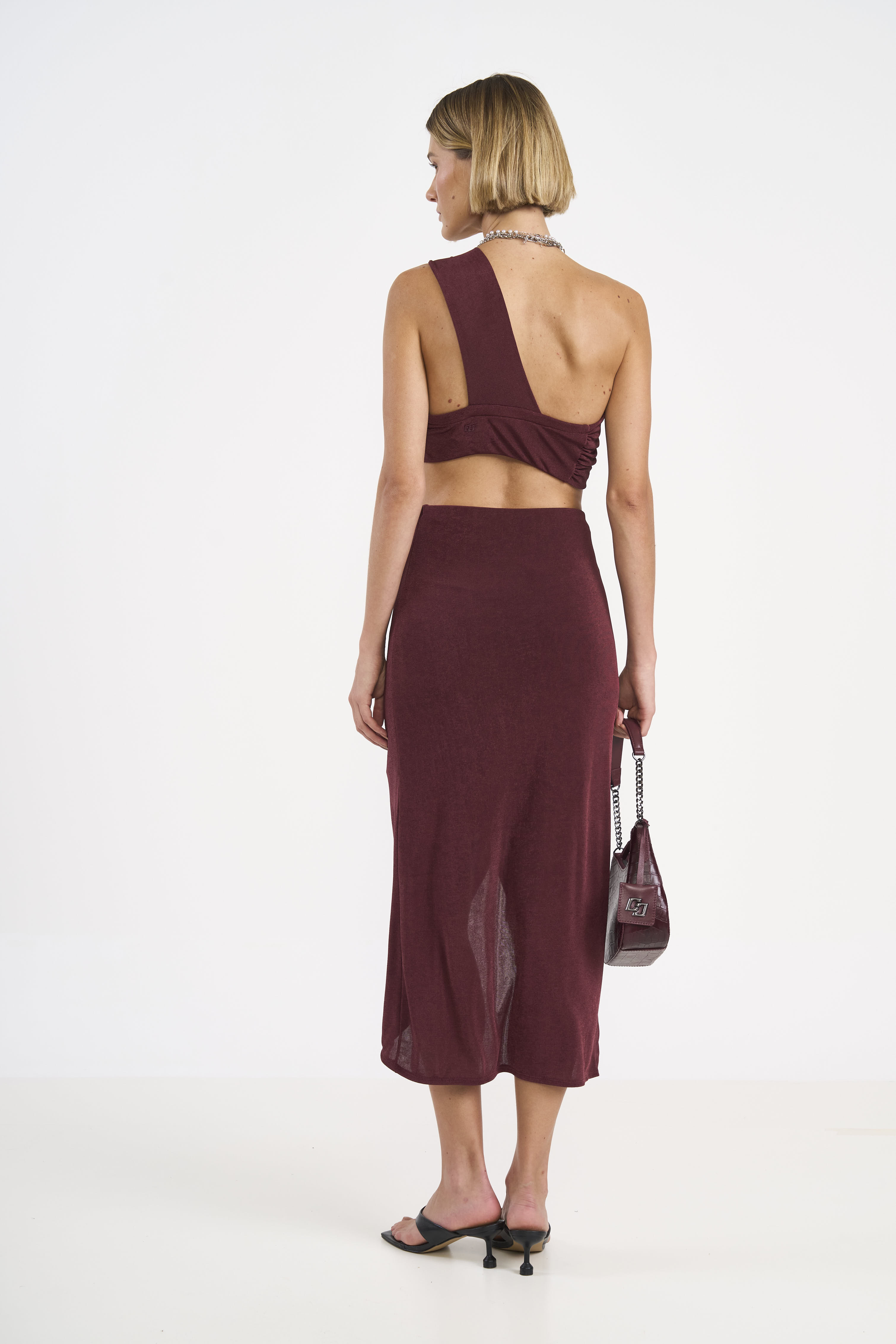VESTIDO COLCCI P BORDO BLOODSTONE
