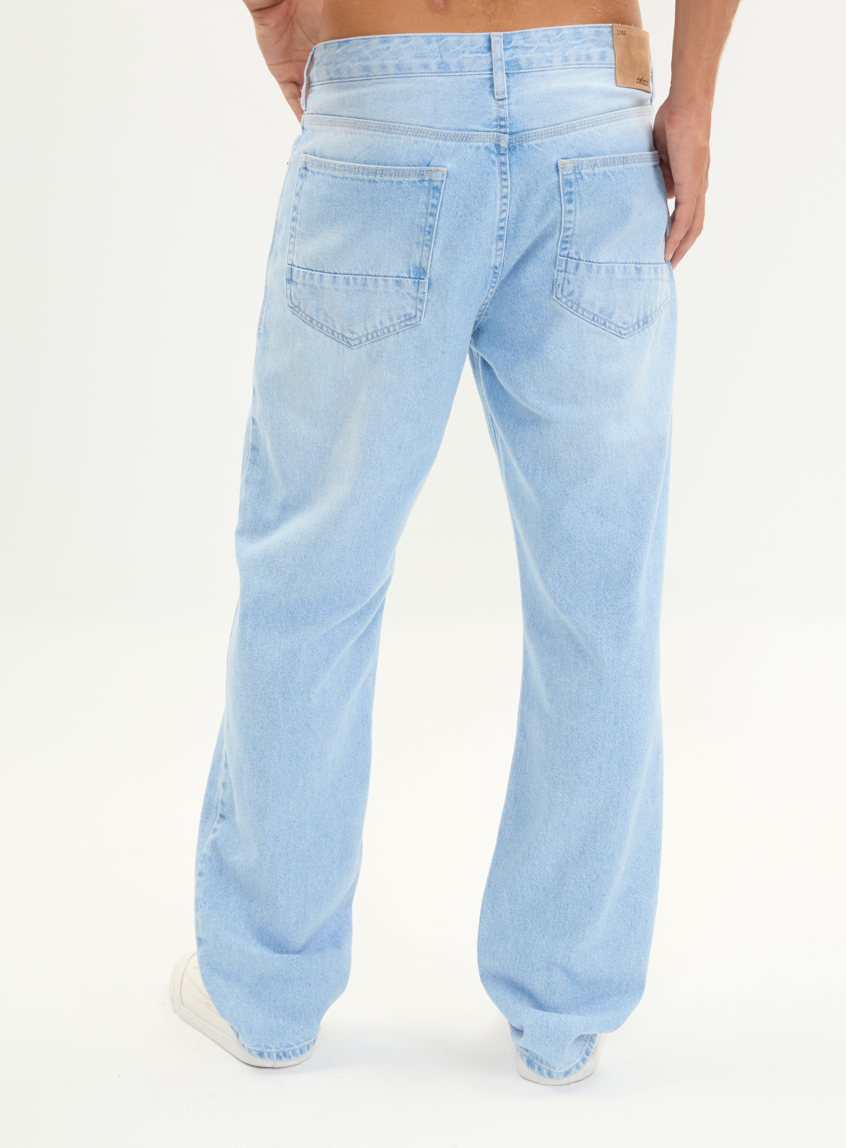 CALÇA JEANS RETA 38 INDIGO