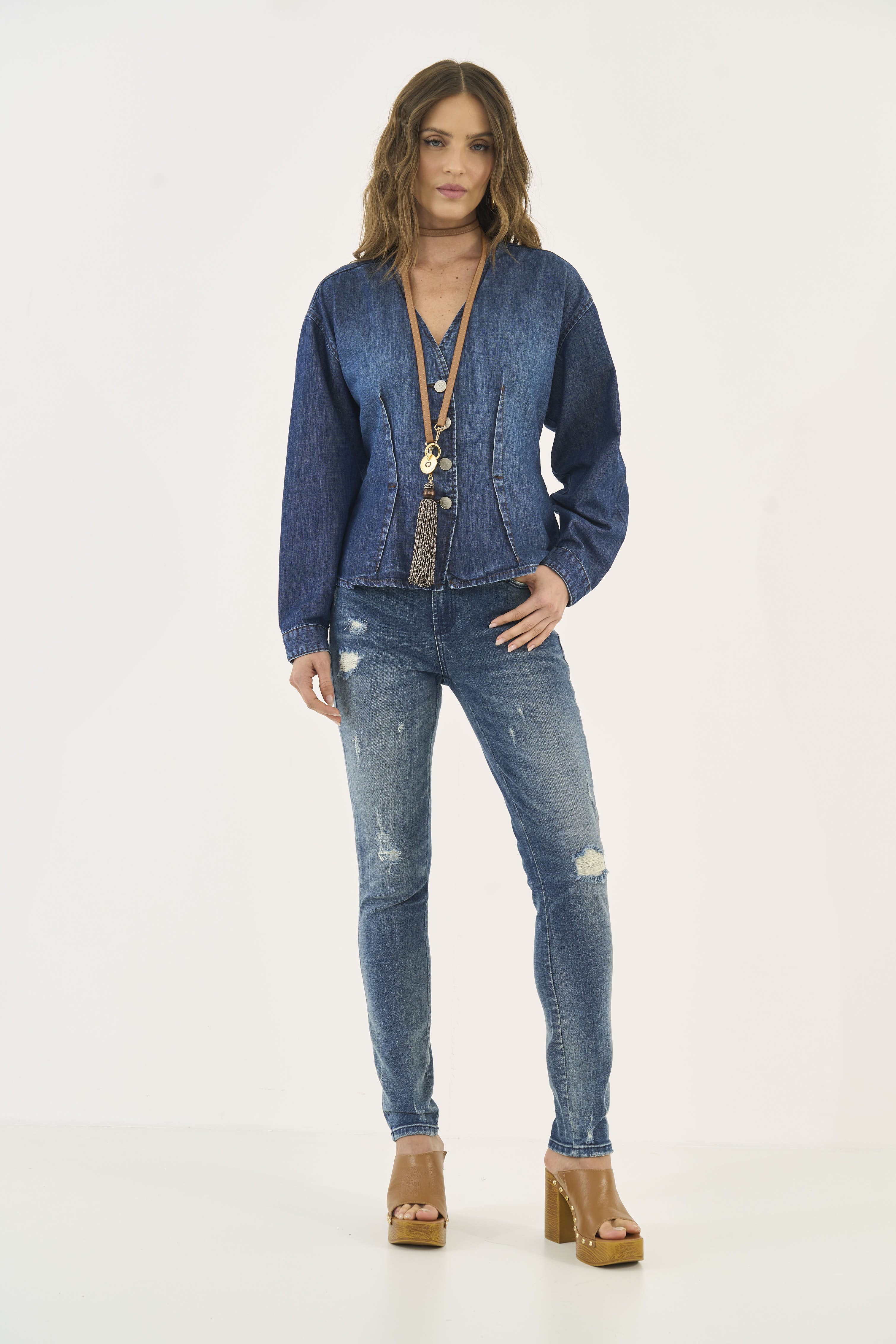 CALÇA JEANS NOVA YORK 36 INDIGO