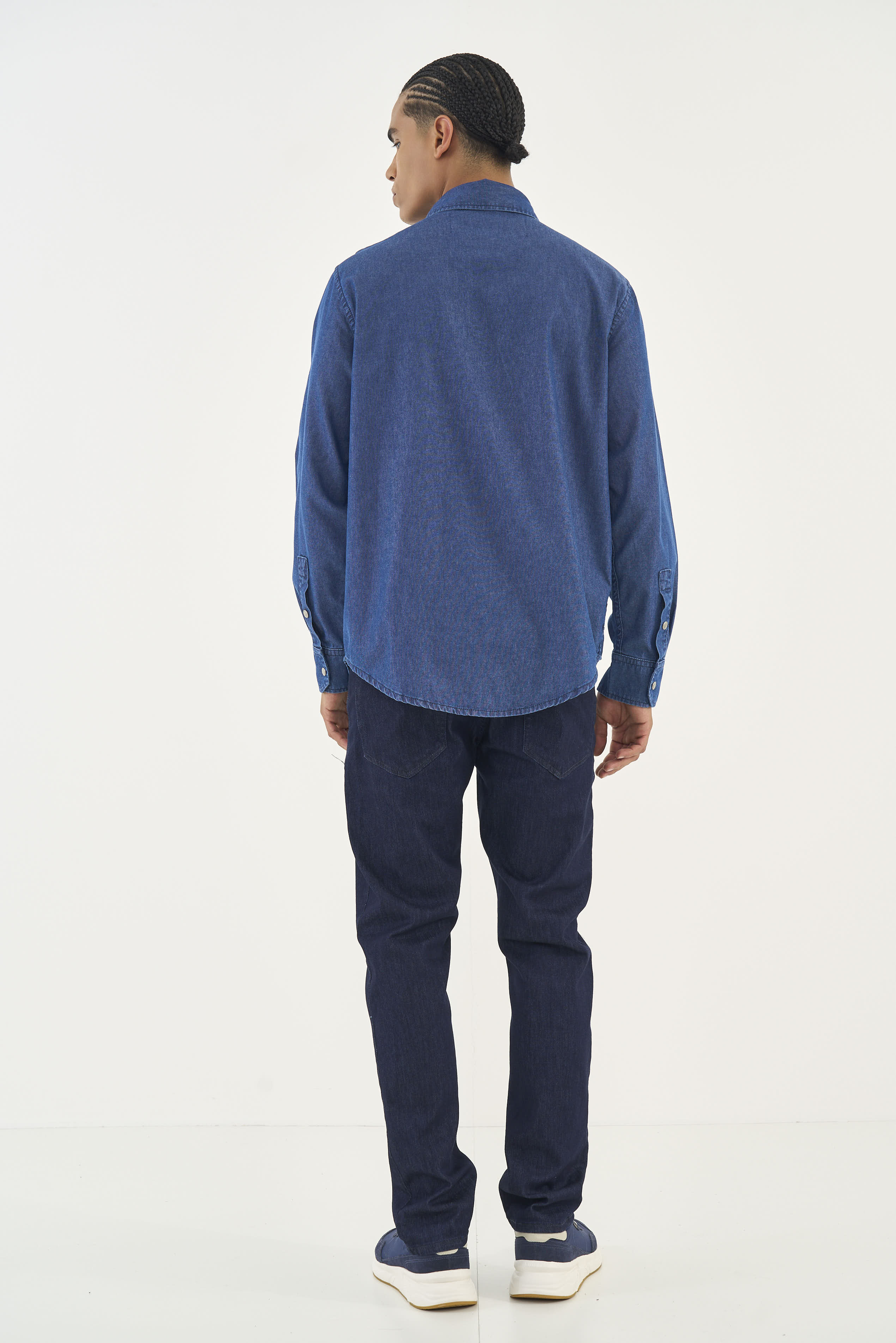 CALÇA JEANS RETA 42 INDIGO