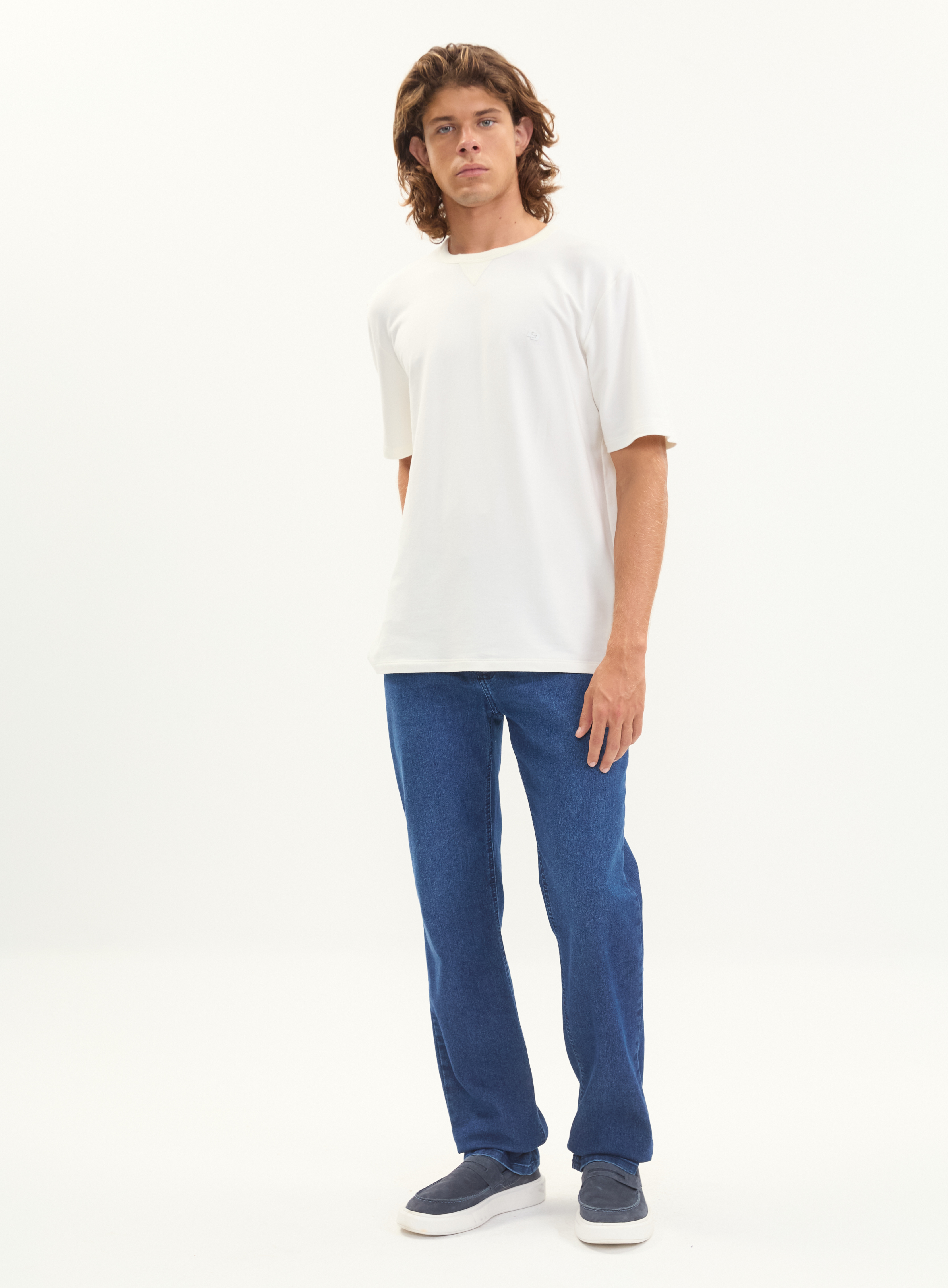 CALÇA JEANS COMFORT 42 INDIGO