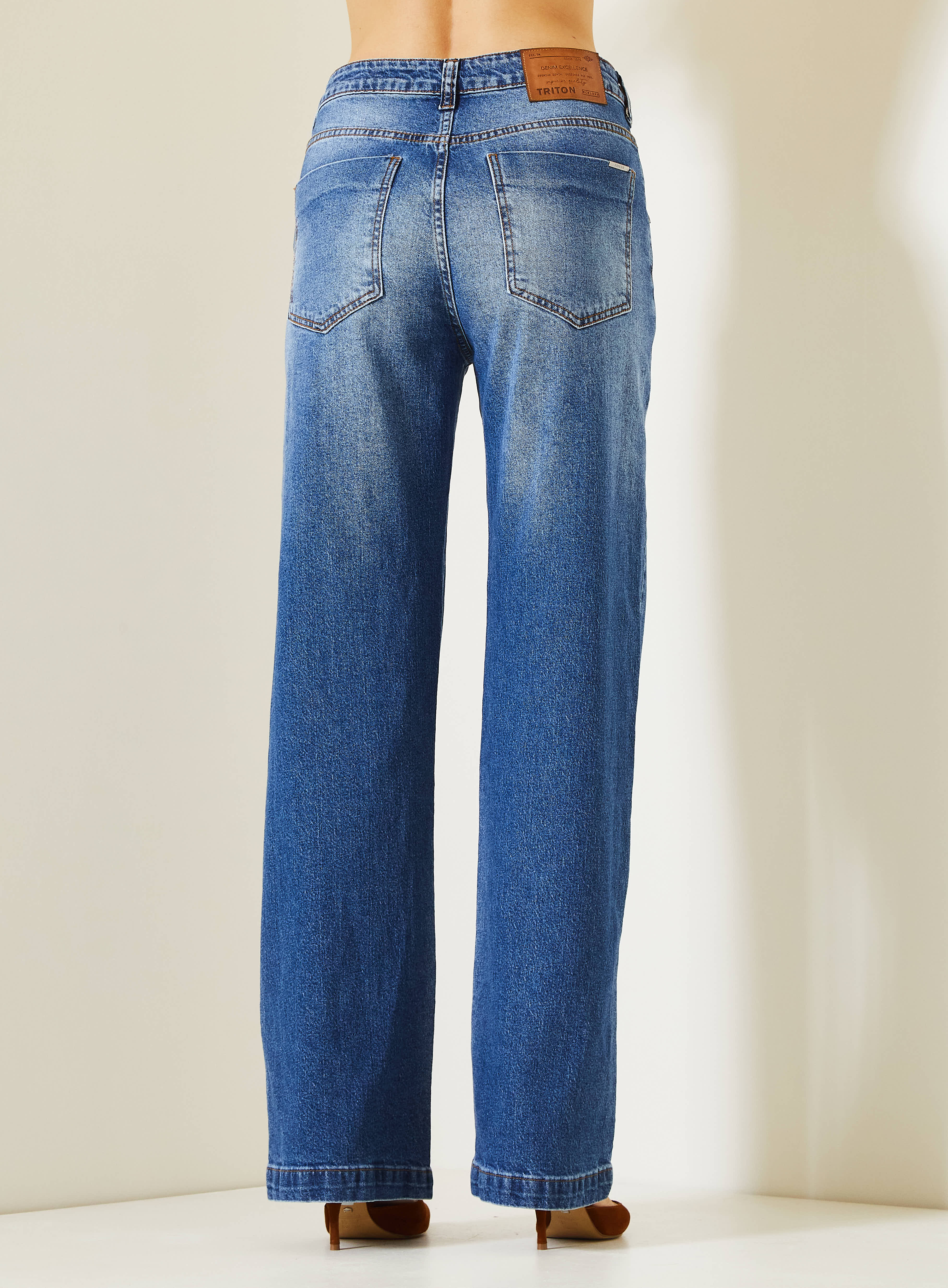 CALÇA JEANS NEW LOREN 40 INDIGO